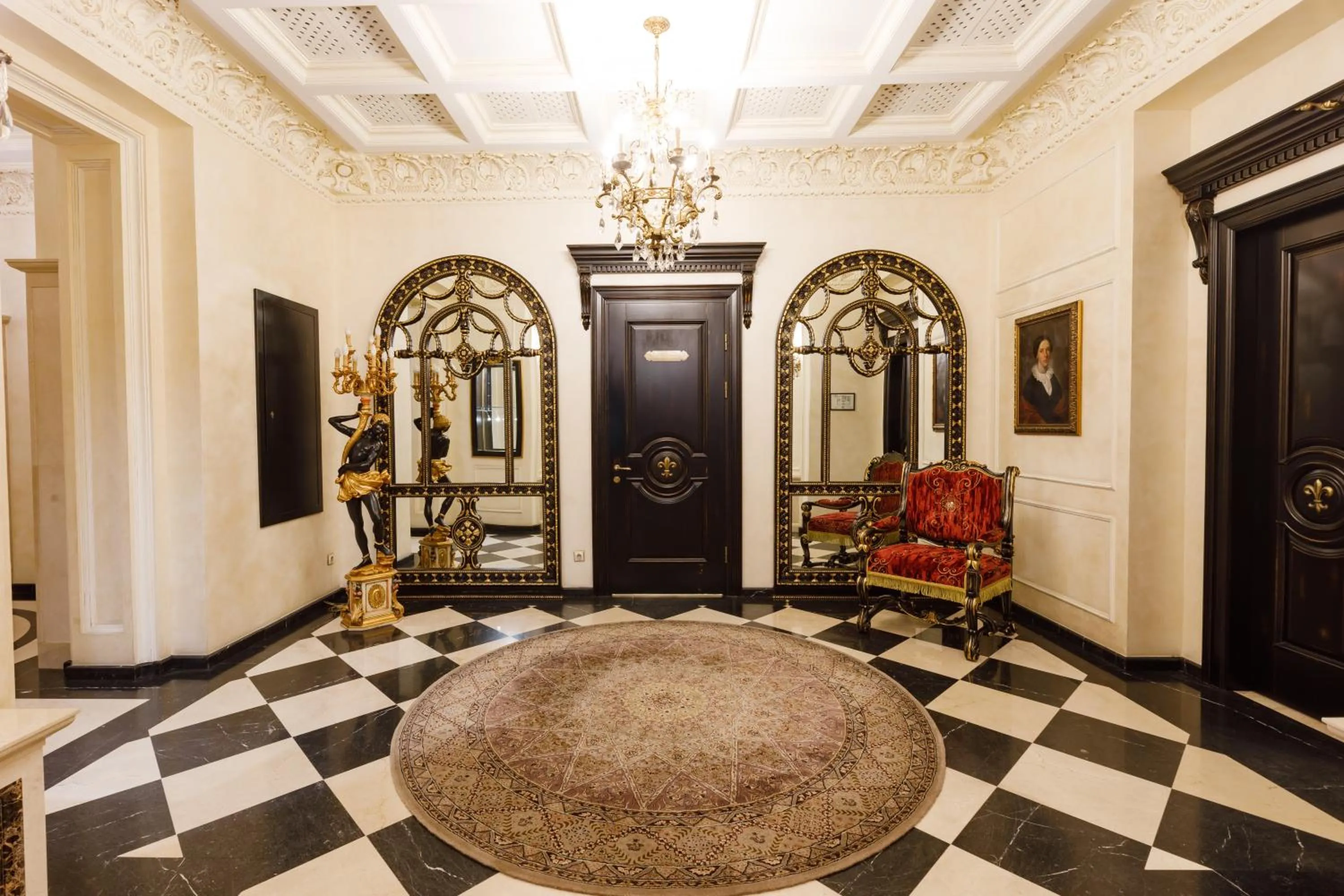 Lobby or reception in Axelhof Boutique Hotel