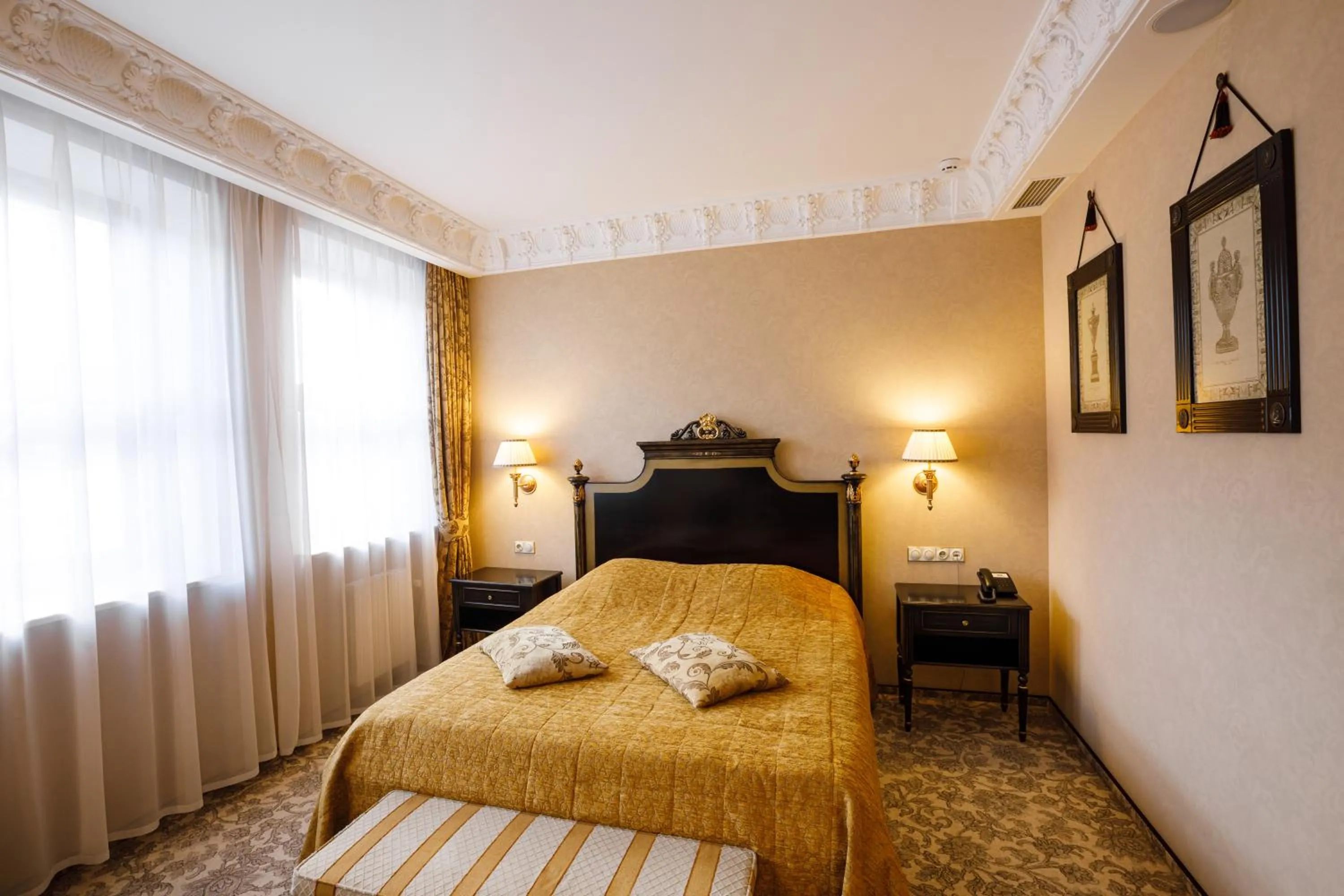 Bed in Axelhof Boutique Hotel