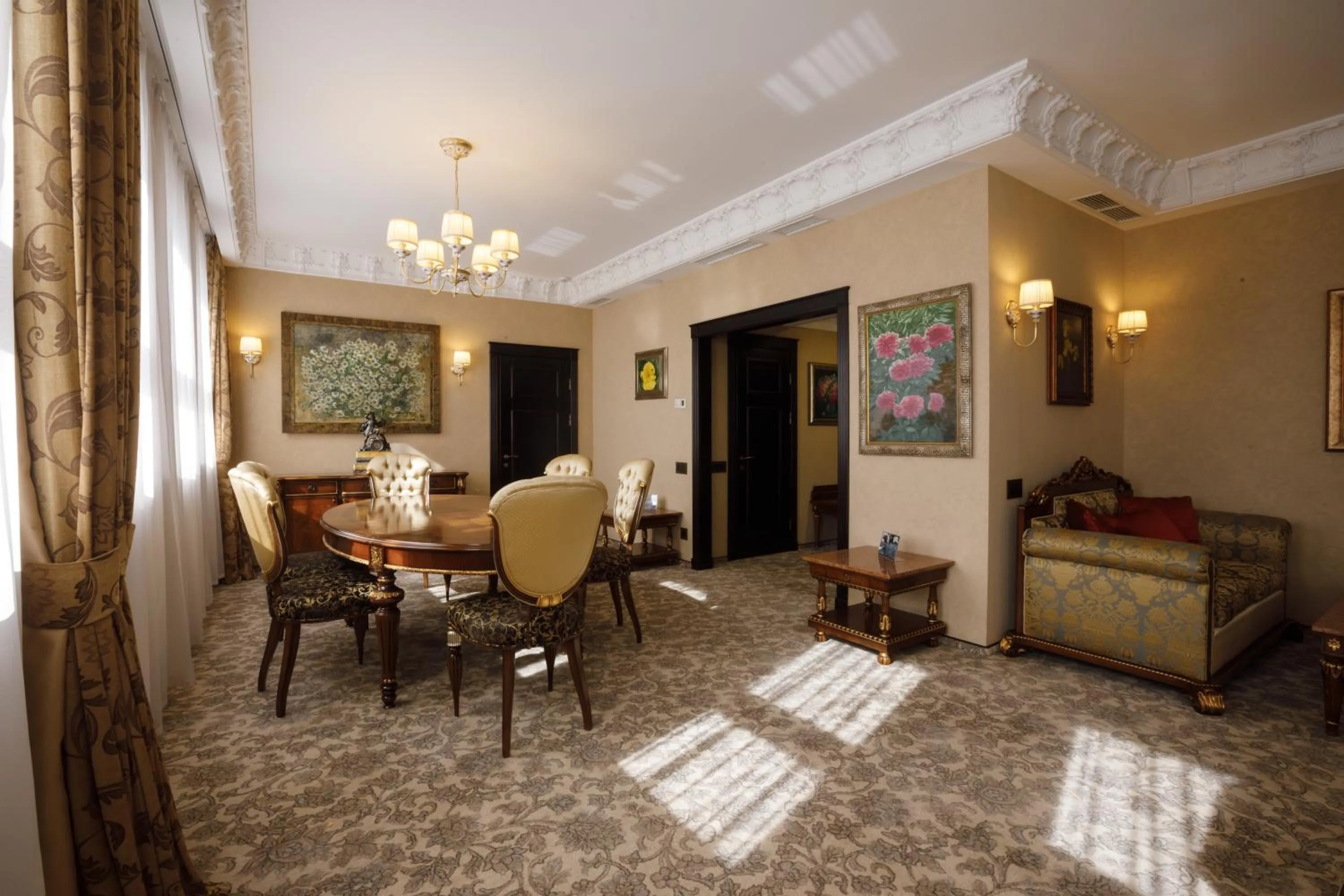 Living room in Axelhof Boutique Hotel