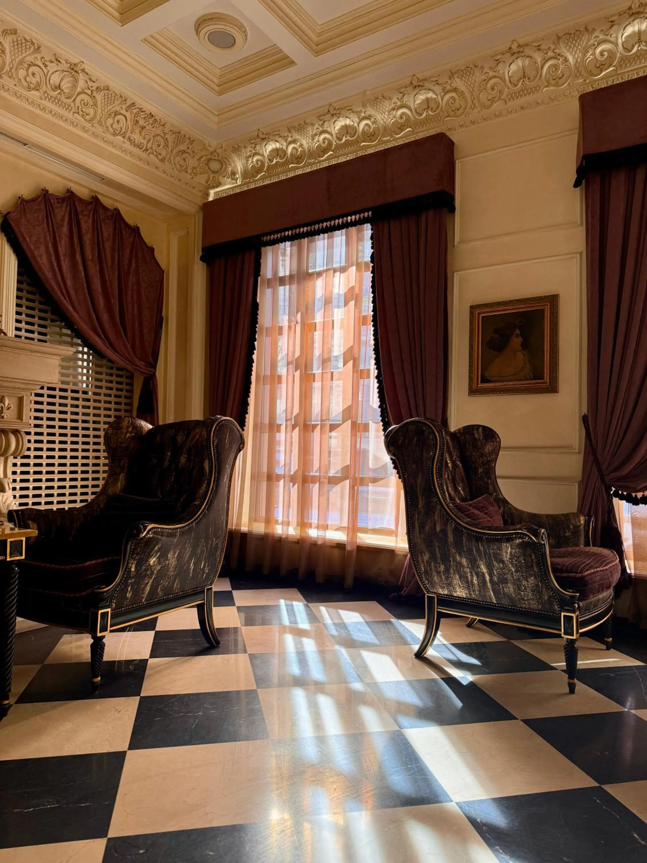 Lobby or reception in Axelhof Boutique Hotel