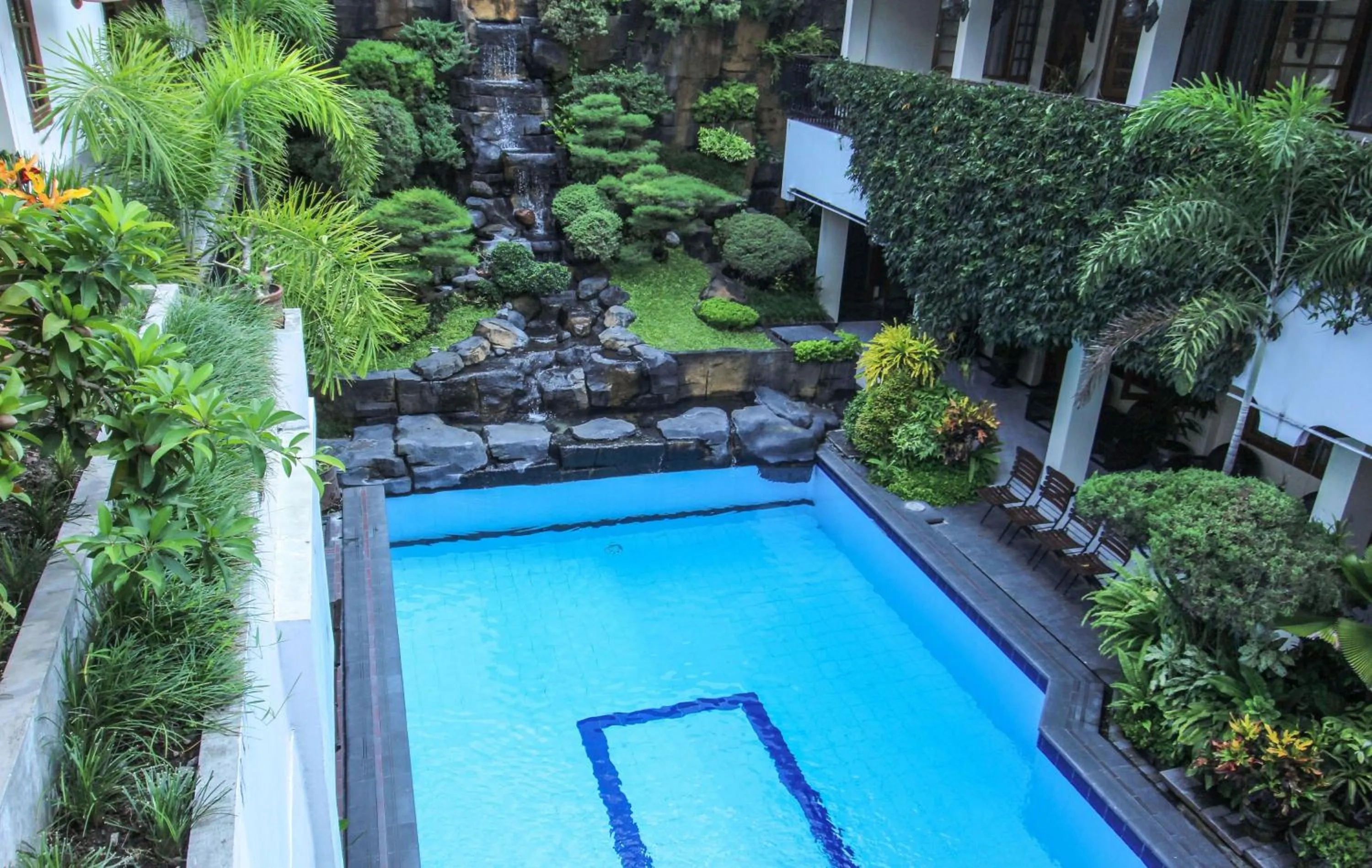 Pool view in Duta Guest House