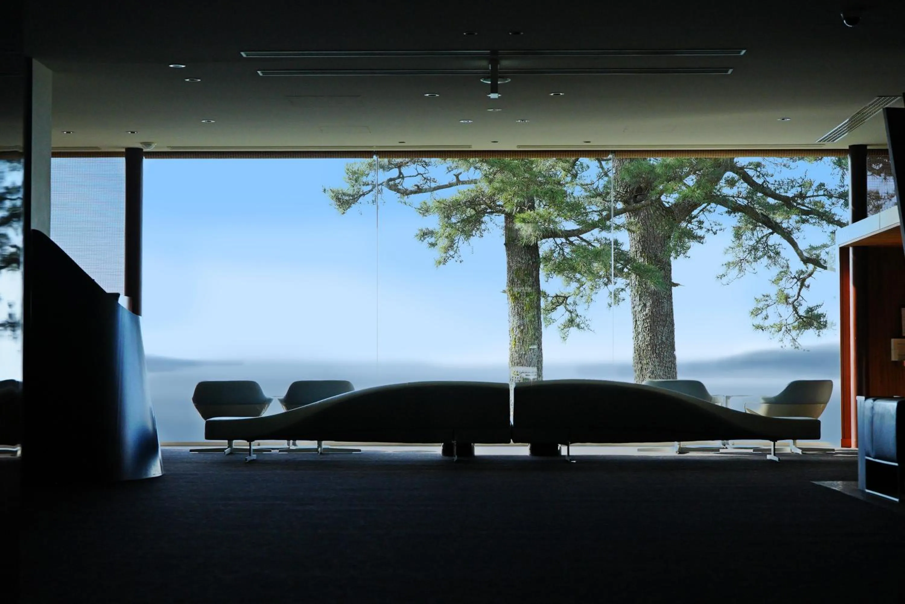 Lobby or reception in Atami Club Geihinkan