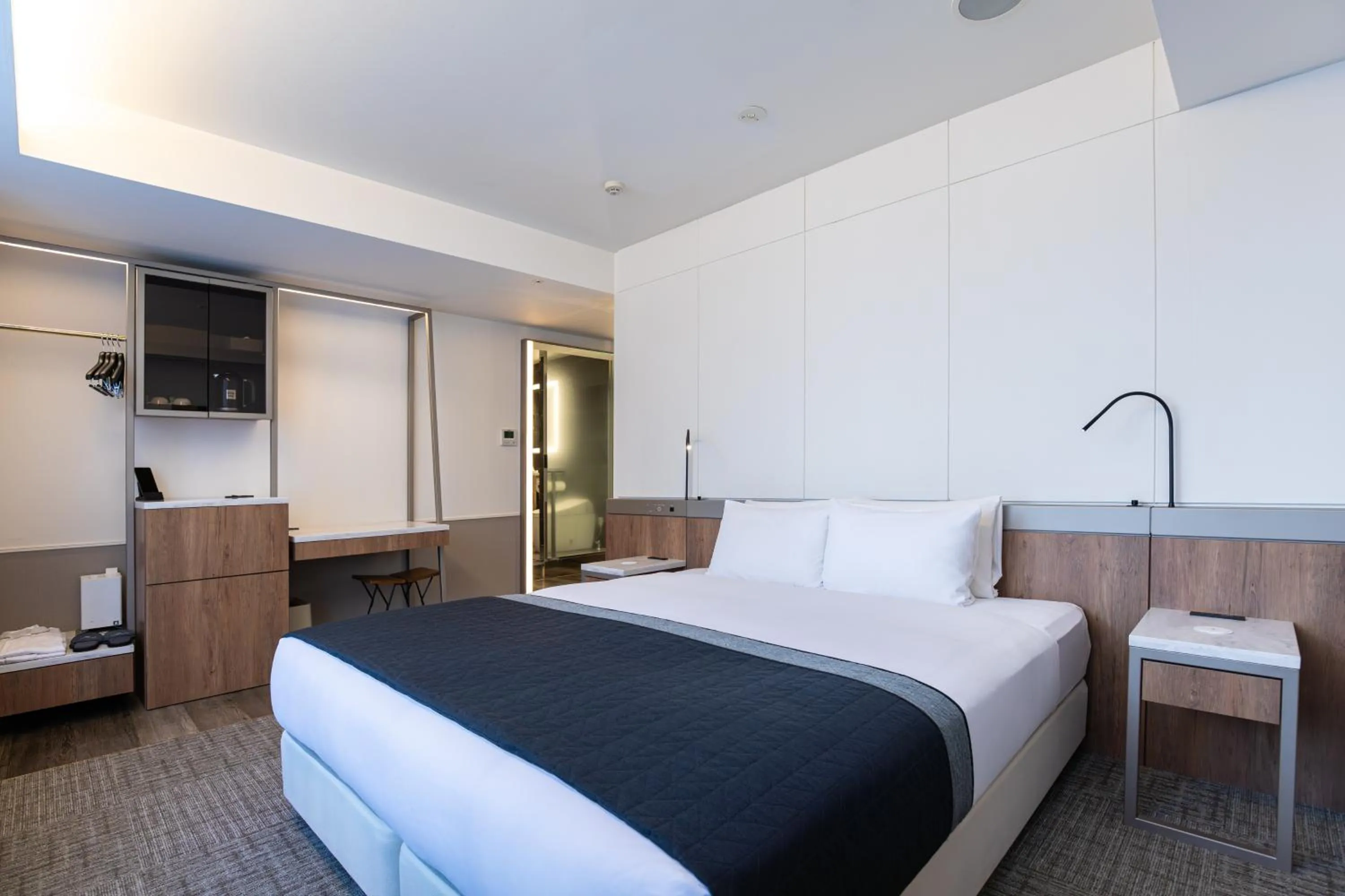 Photo of the whole room, Bed in HOTEL THE FLAG Shinsaibashi