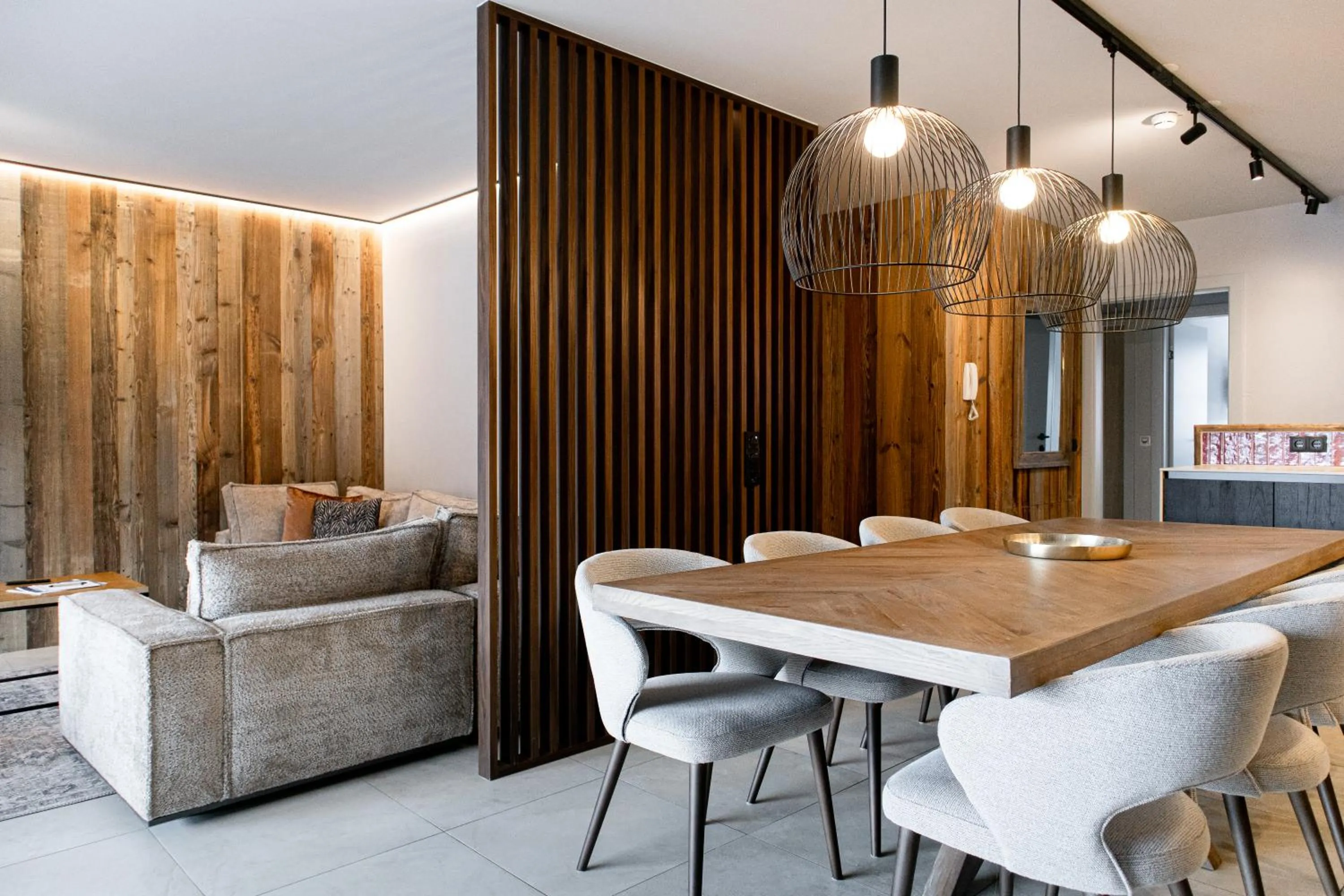 Dining area in AvenidA Mountain Resort by Alpin Rentals