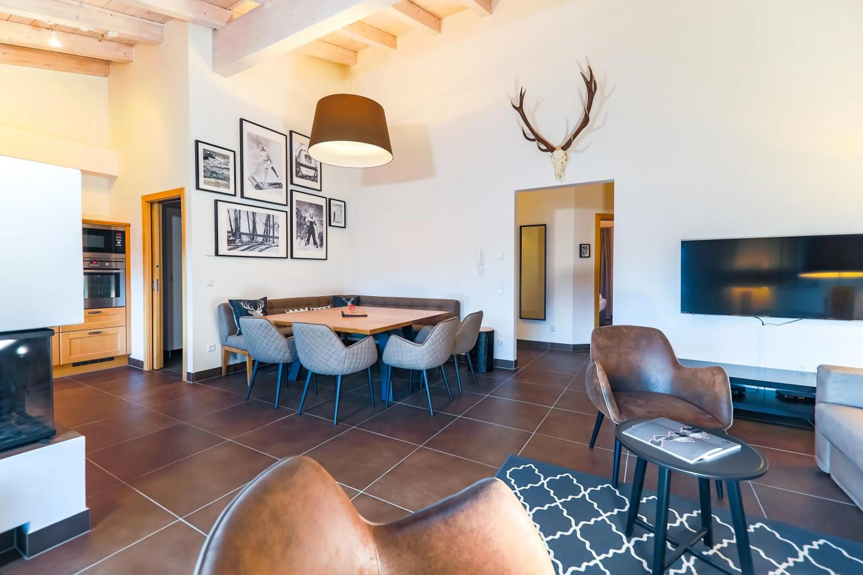 TV and multimedia in AvenidA Mountain Resort by Alpin Rentals