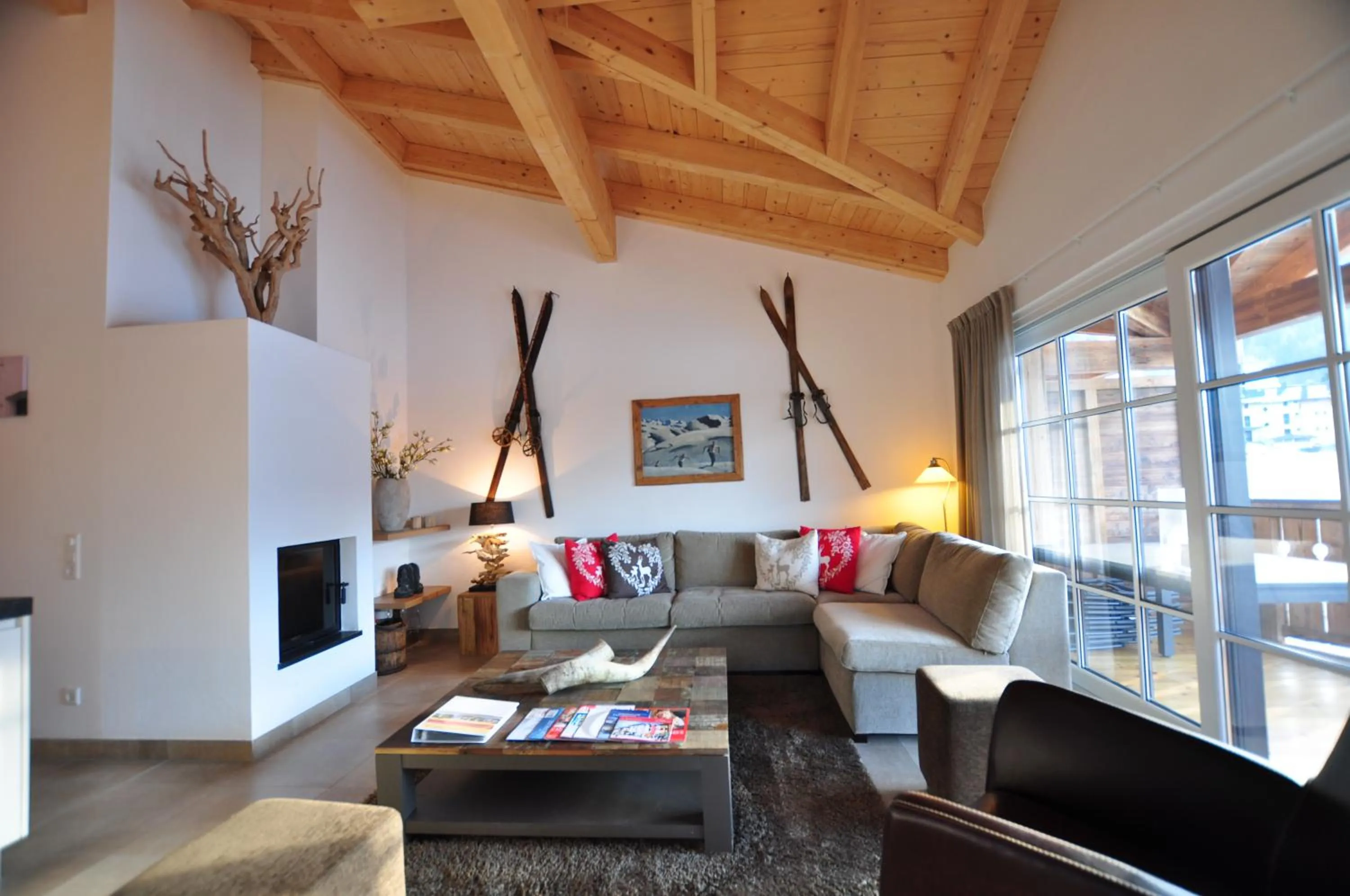 Living room in AvenidA Mountain Resort by Alpin Rentals