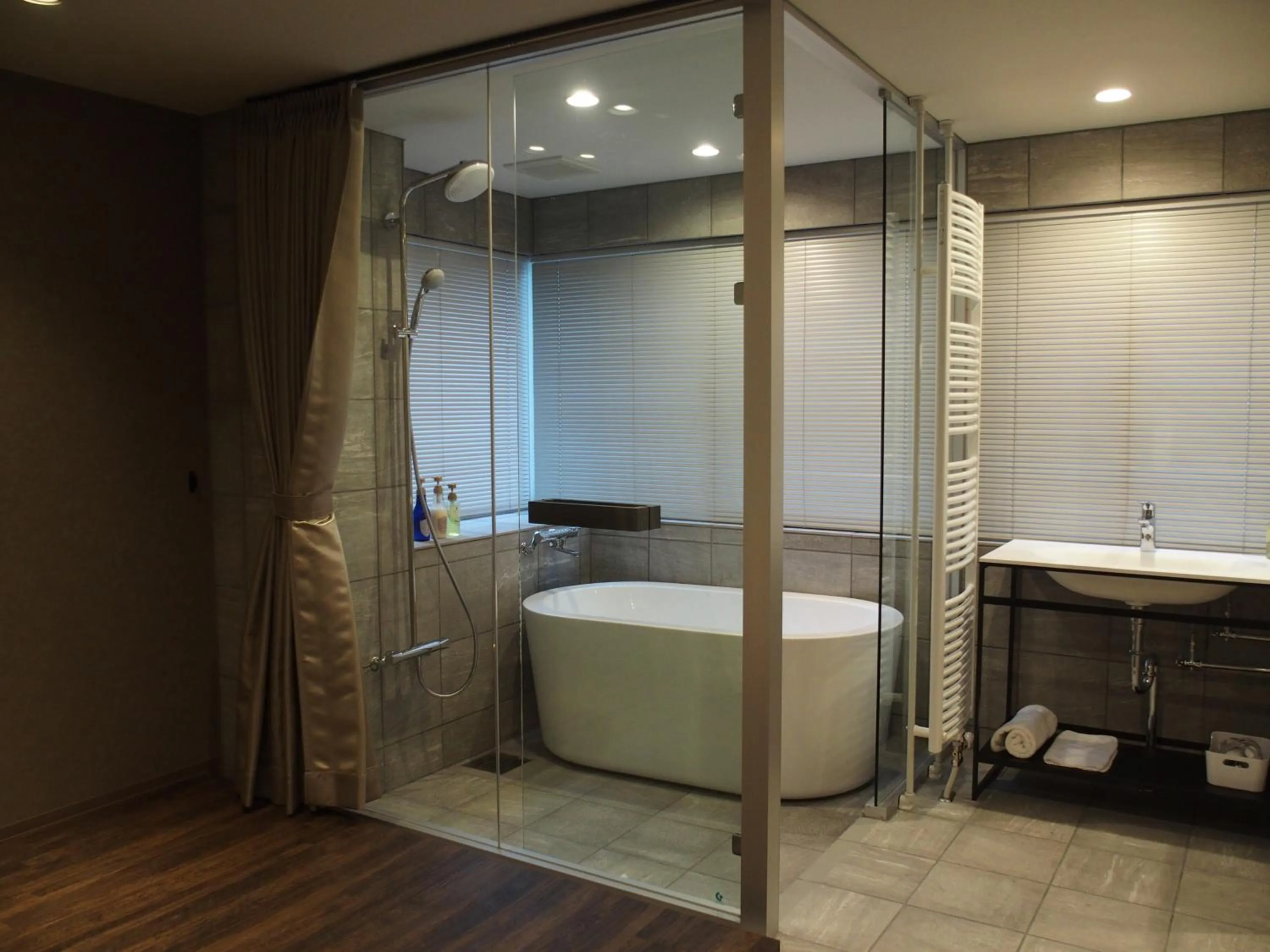 Bathroom in Private house Kuranoya Sapporo