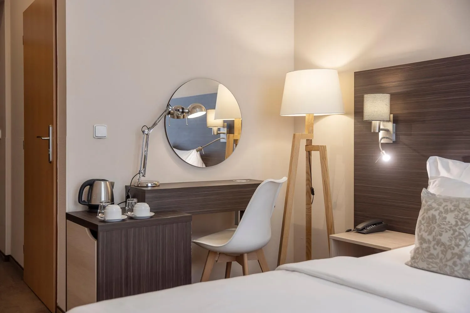 Seating area, Bed in Pytloun Kampa Garden Hotel Prague