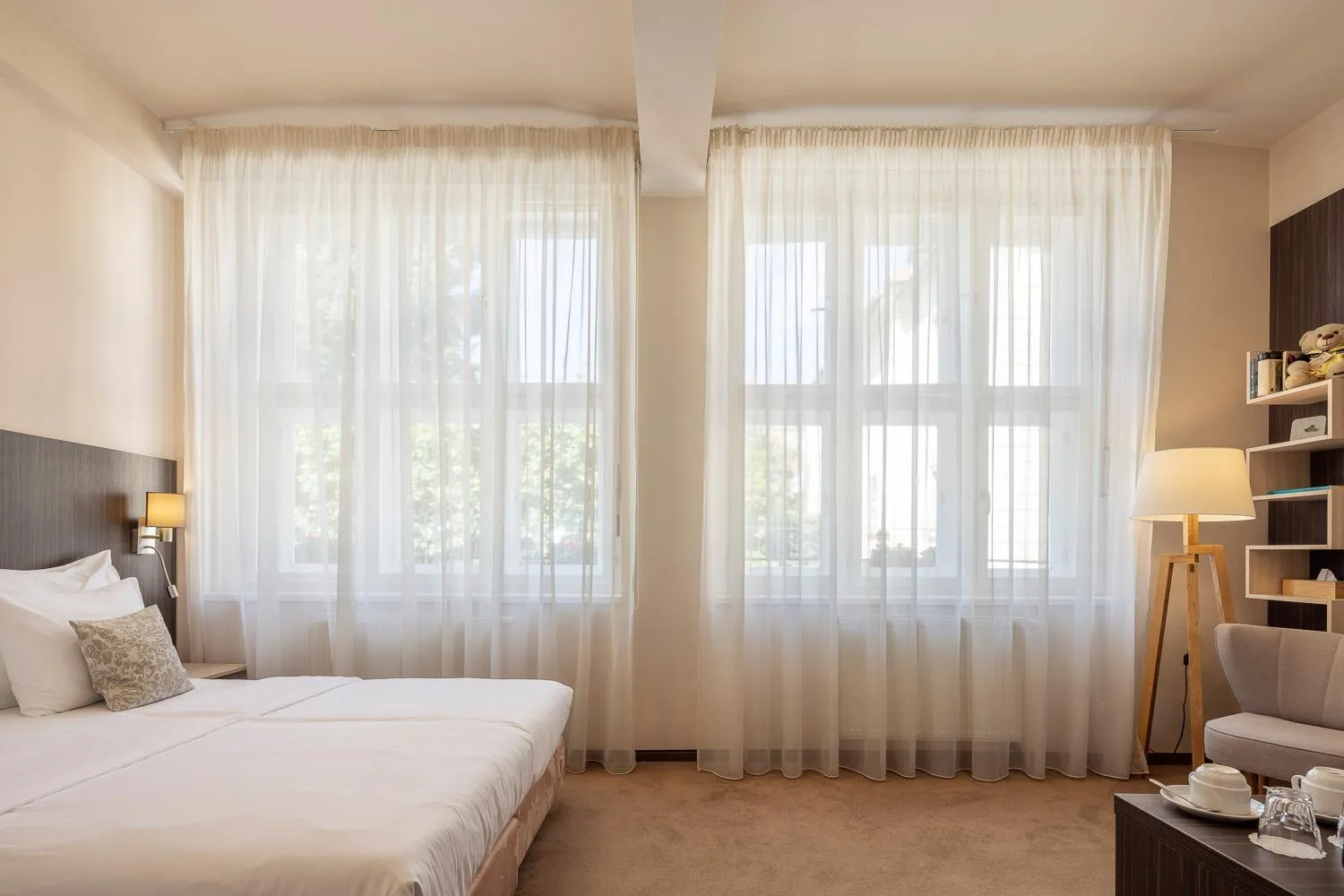 Area and facilities, Bed in Pytloun Kampa Garden Hotel Prague