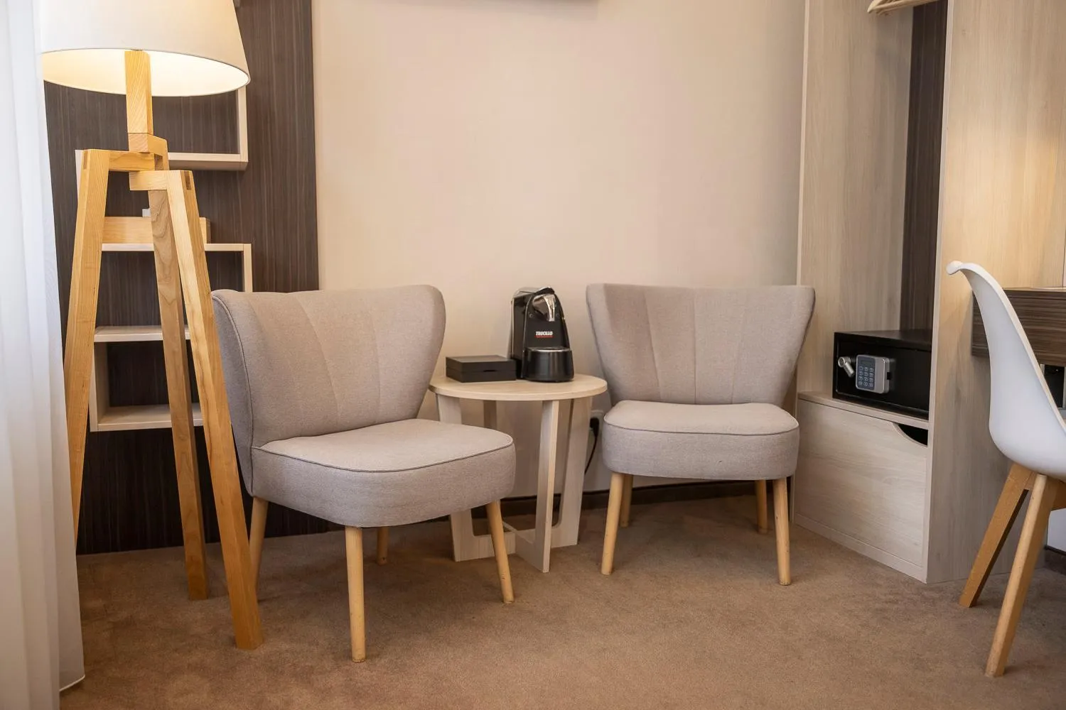 Seating area in Pytloun Kampa Garden Hotel Prague