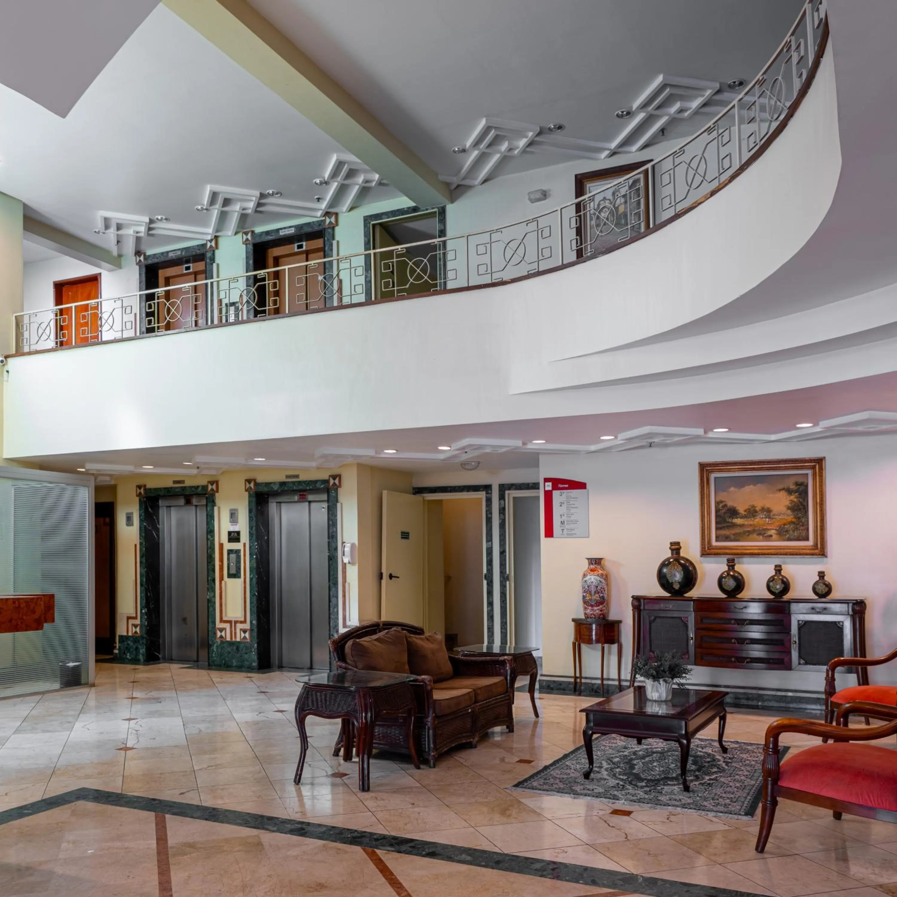 Living room in Carlton Plaza São José dos Campos