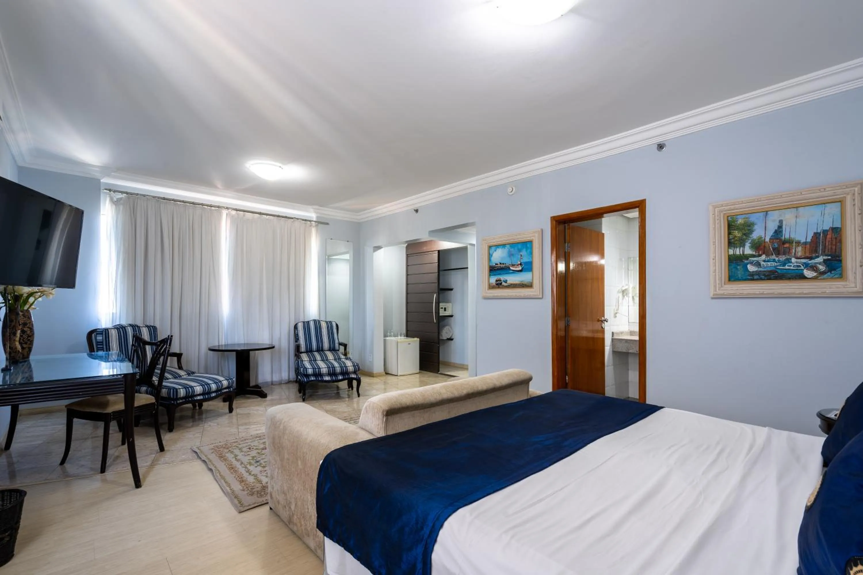 Bed in Carlton Plaza São José dos Campos