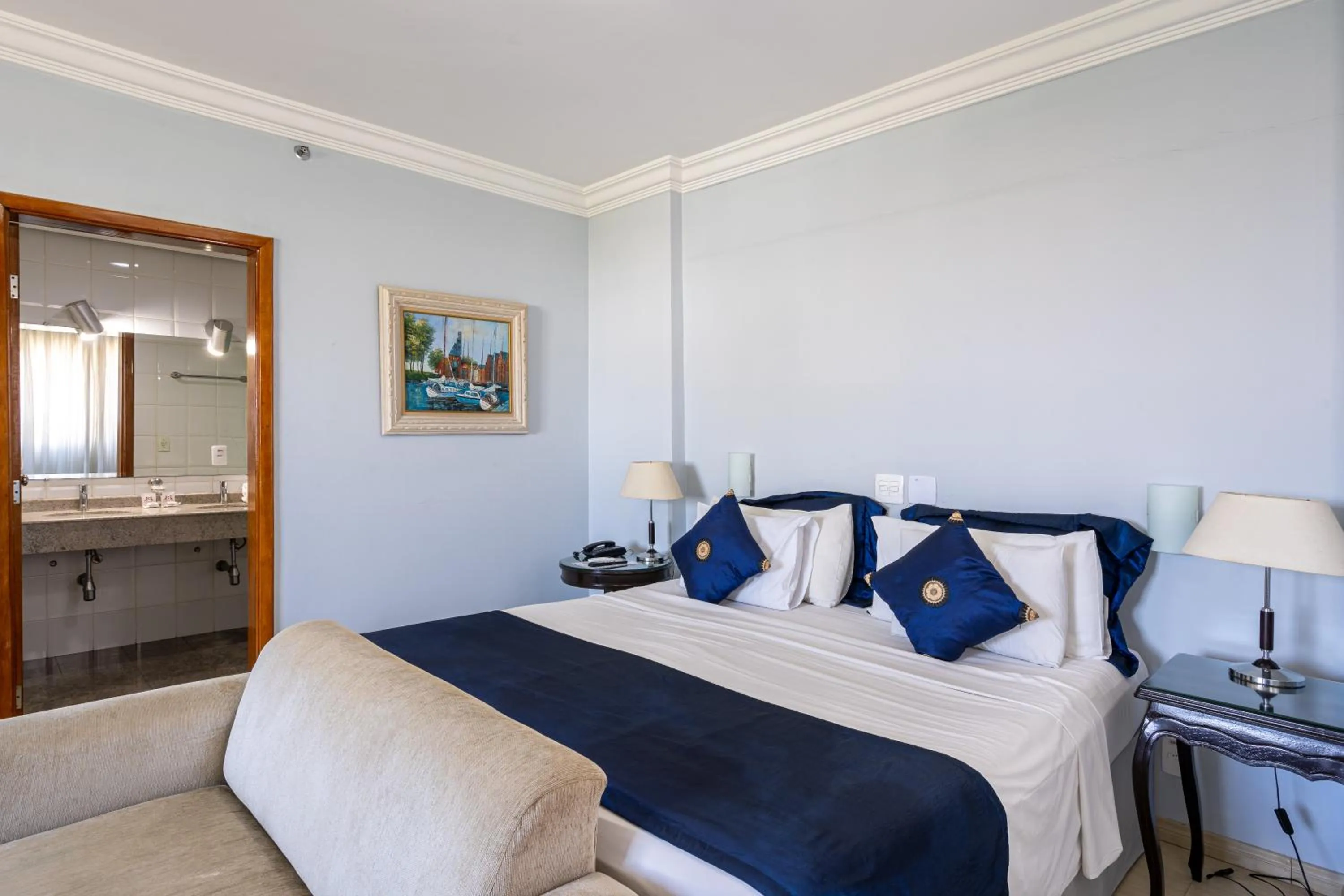 Bed in Carlton Plaza São José dos Campos