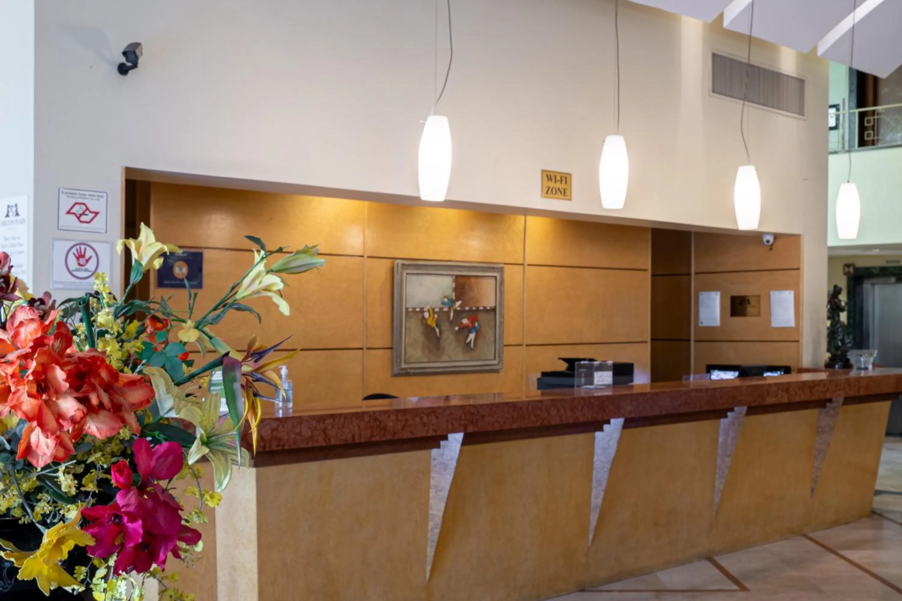 Lobby or reception in Carlton Plaza São José dos Campos