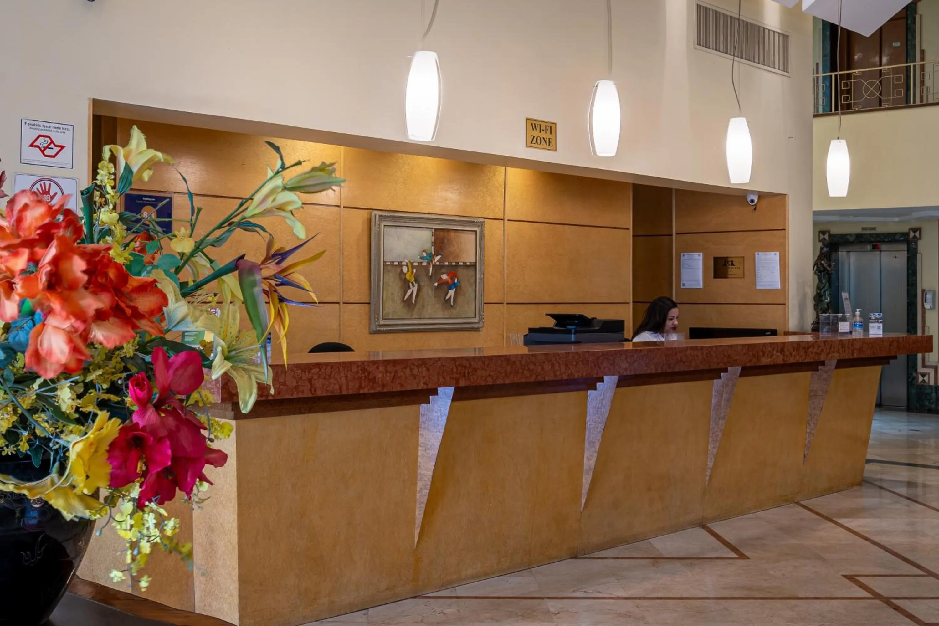 Lobby or reception in Carlton Plaza São José dos Campos
