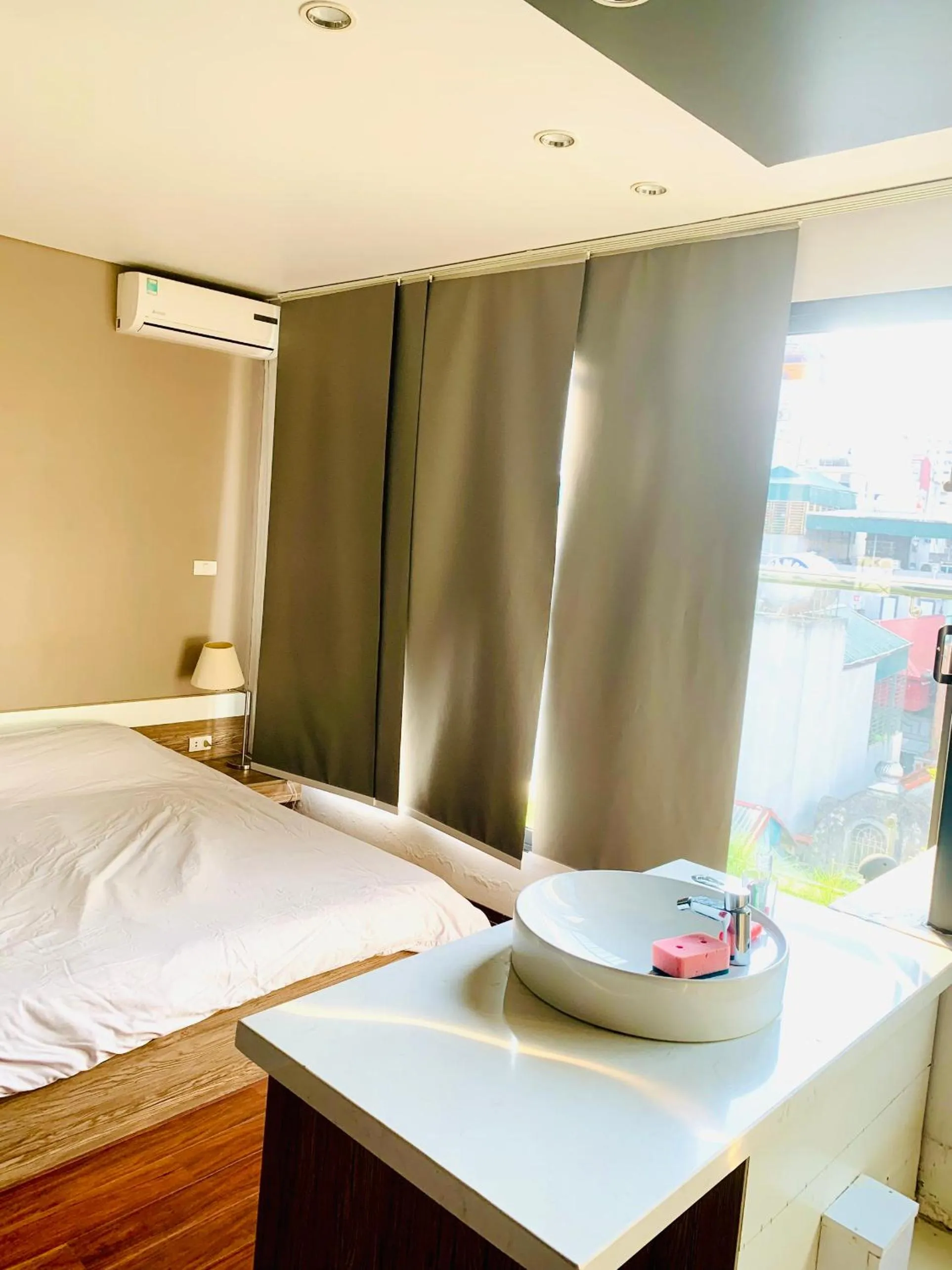 Bedroom, Bed in Unique Serviced Apartment