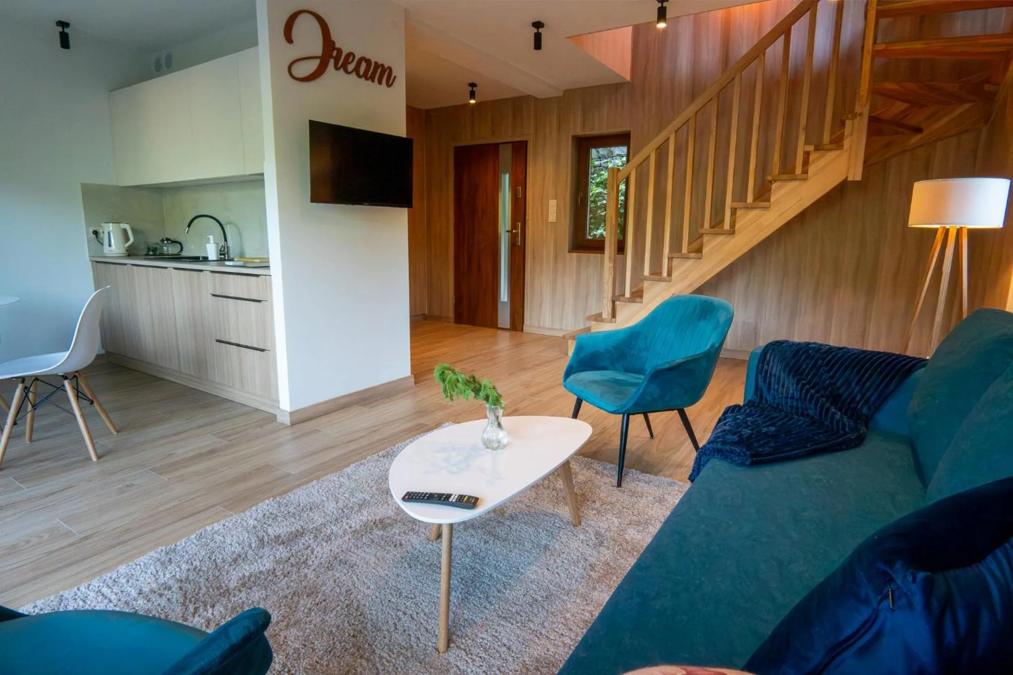 TV and multimedia in Willa i Wzgórze Jerrego Apartamenty i pokoje z widokiem na góry