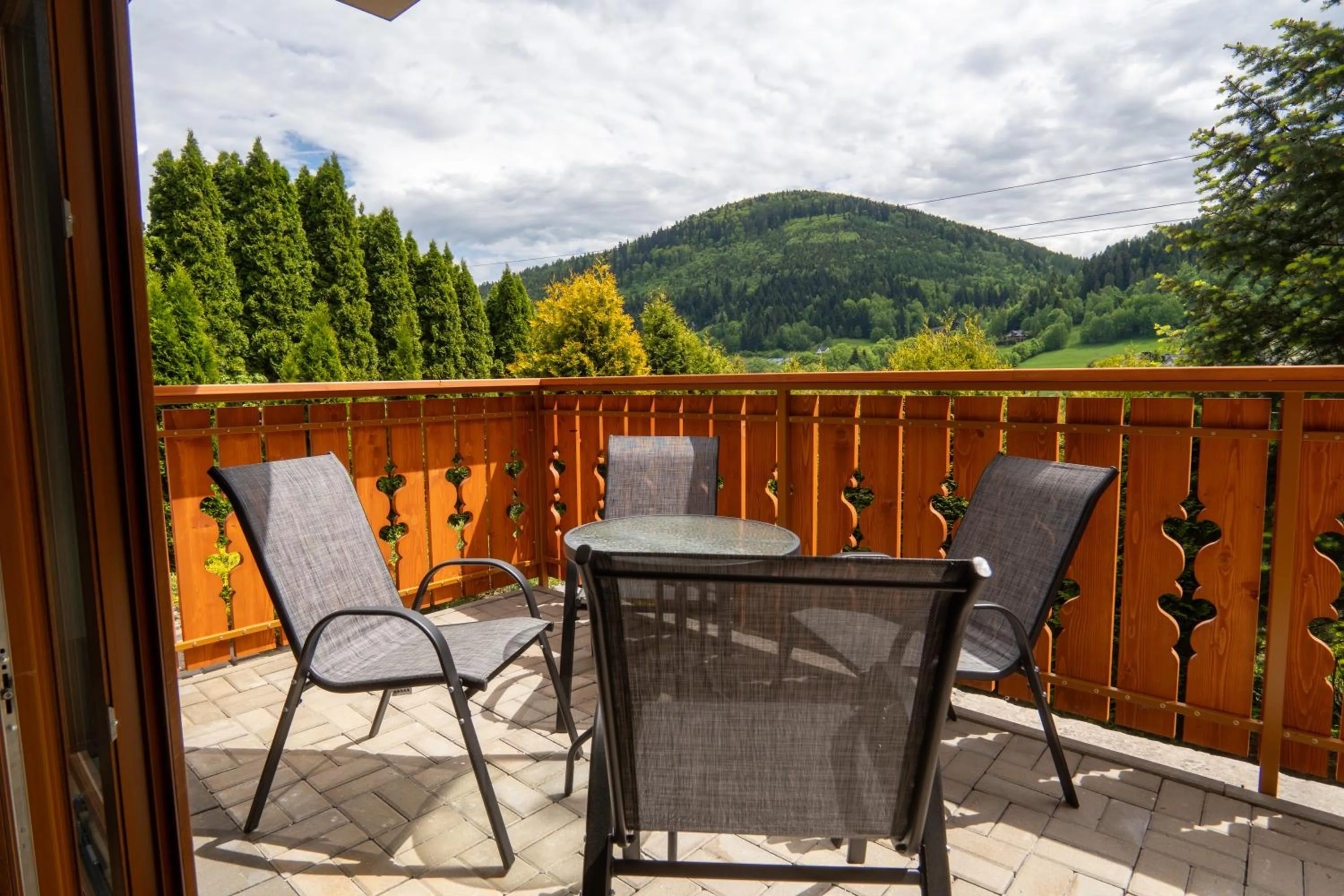 Day in Willa i Wzgórze Jerrego Apartamenty i pokoje z widokiem na góry