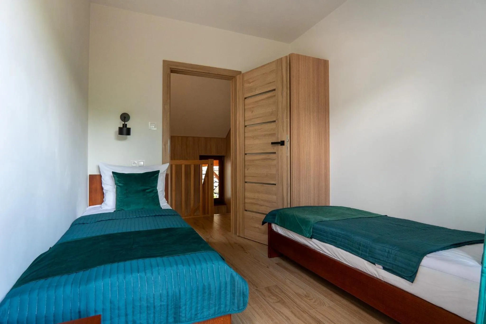 Bed in Willa i Wzgórze Jerrego Apartamenty i pokoje z widokiem na góry