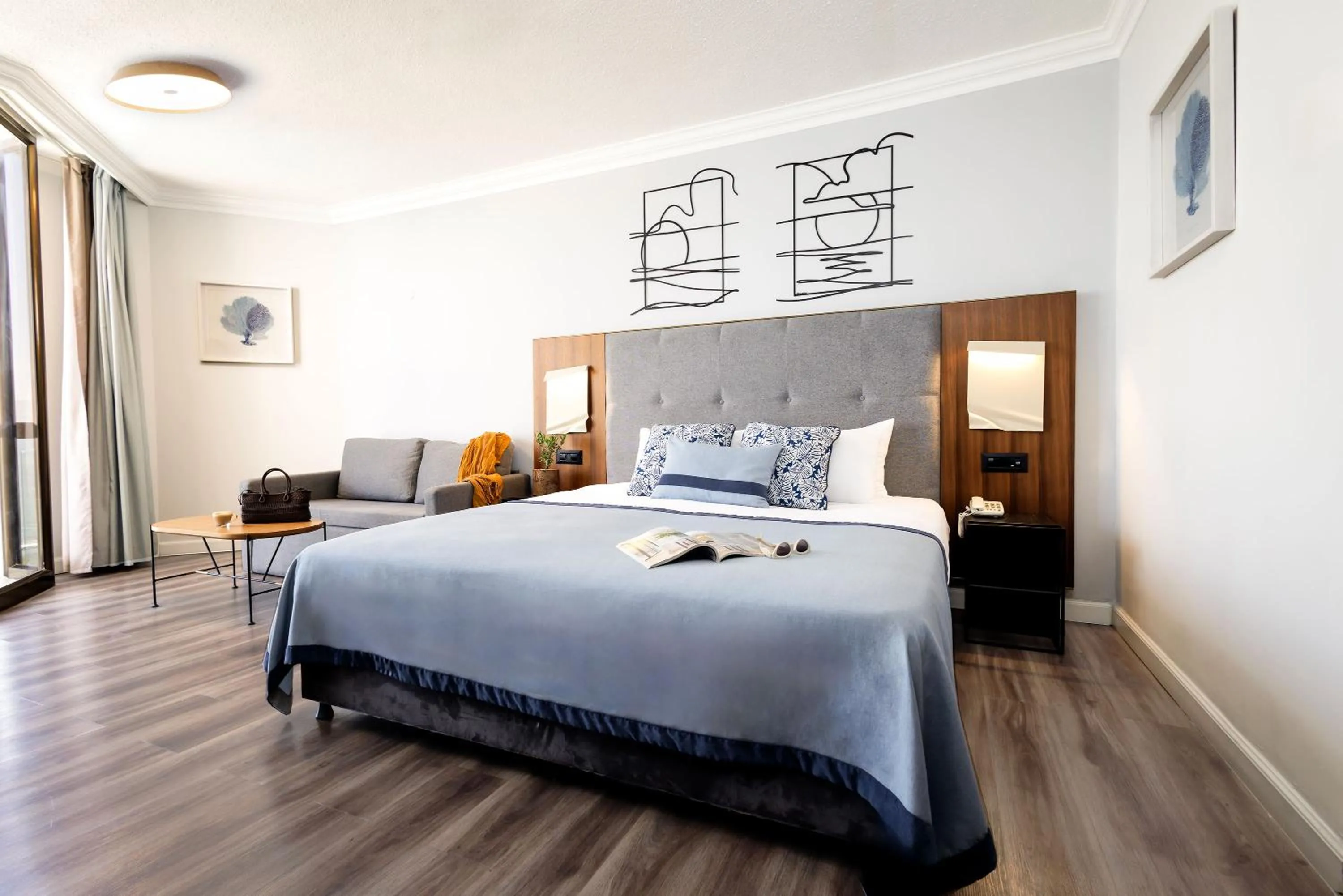 Bed in Caesar Premier Tiberias Hotel