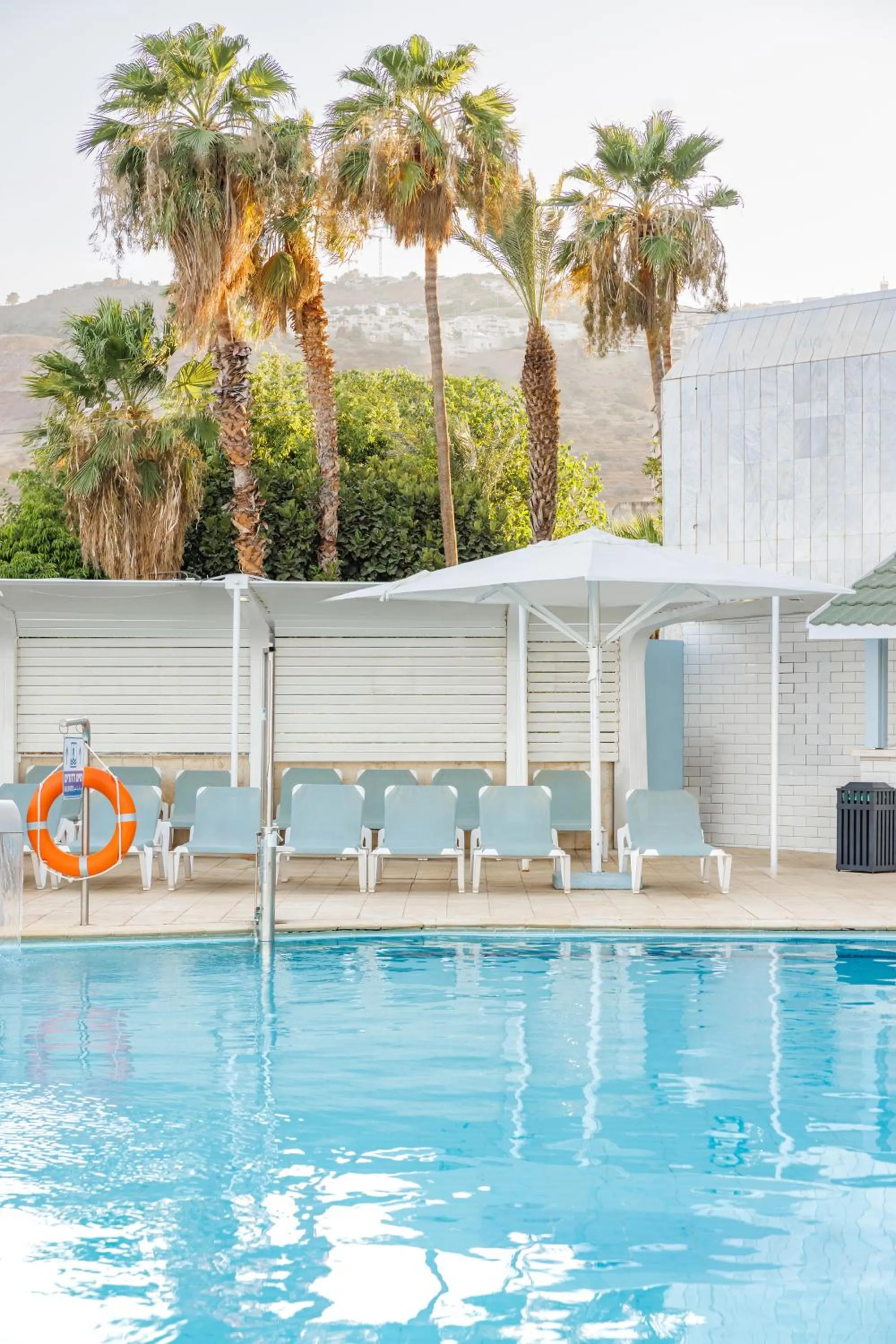 Swimming pool in Caesar Premier Tiberias Hotel