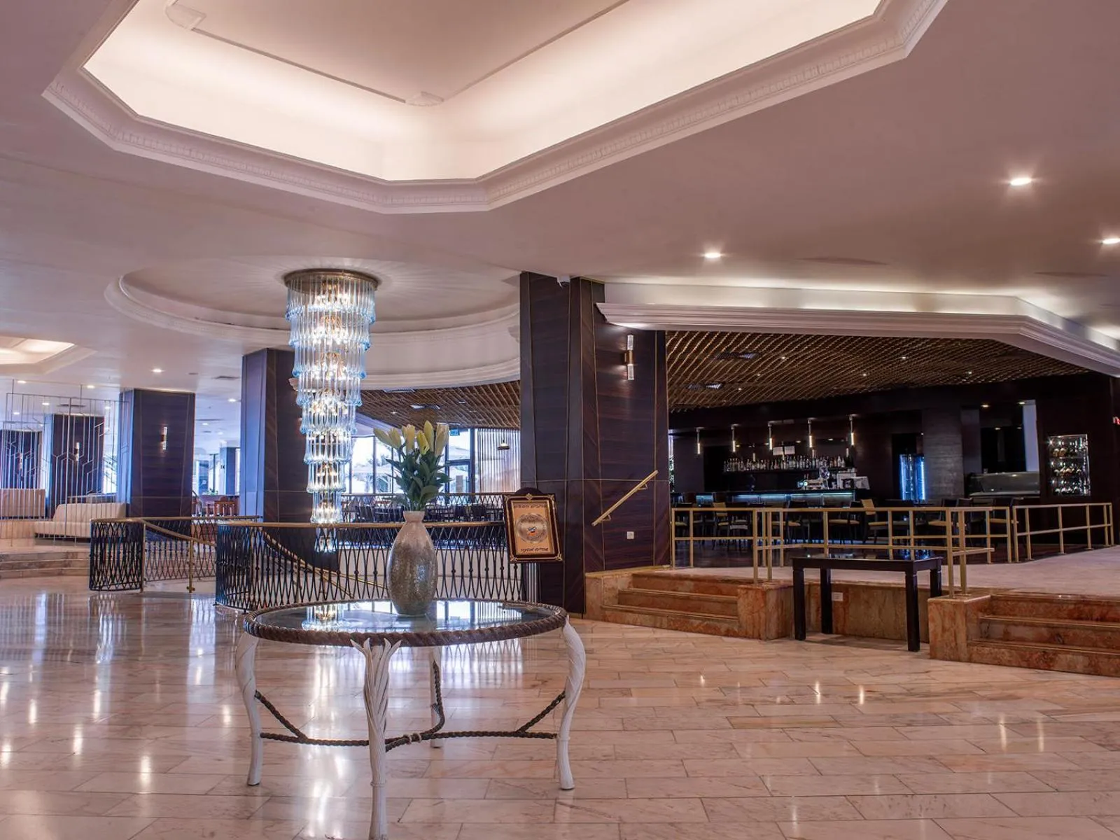 Lobby or reception in Caesar Premier Tiberias Hotel
