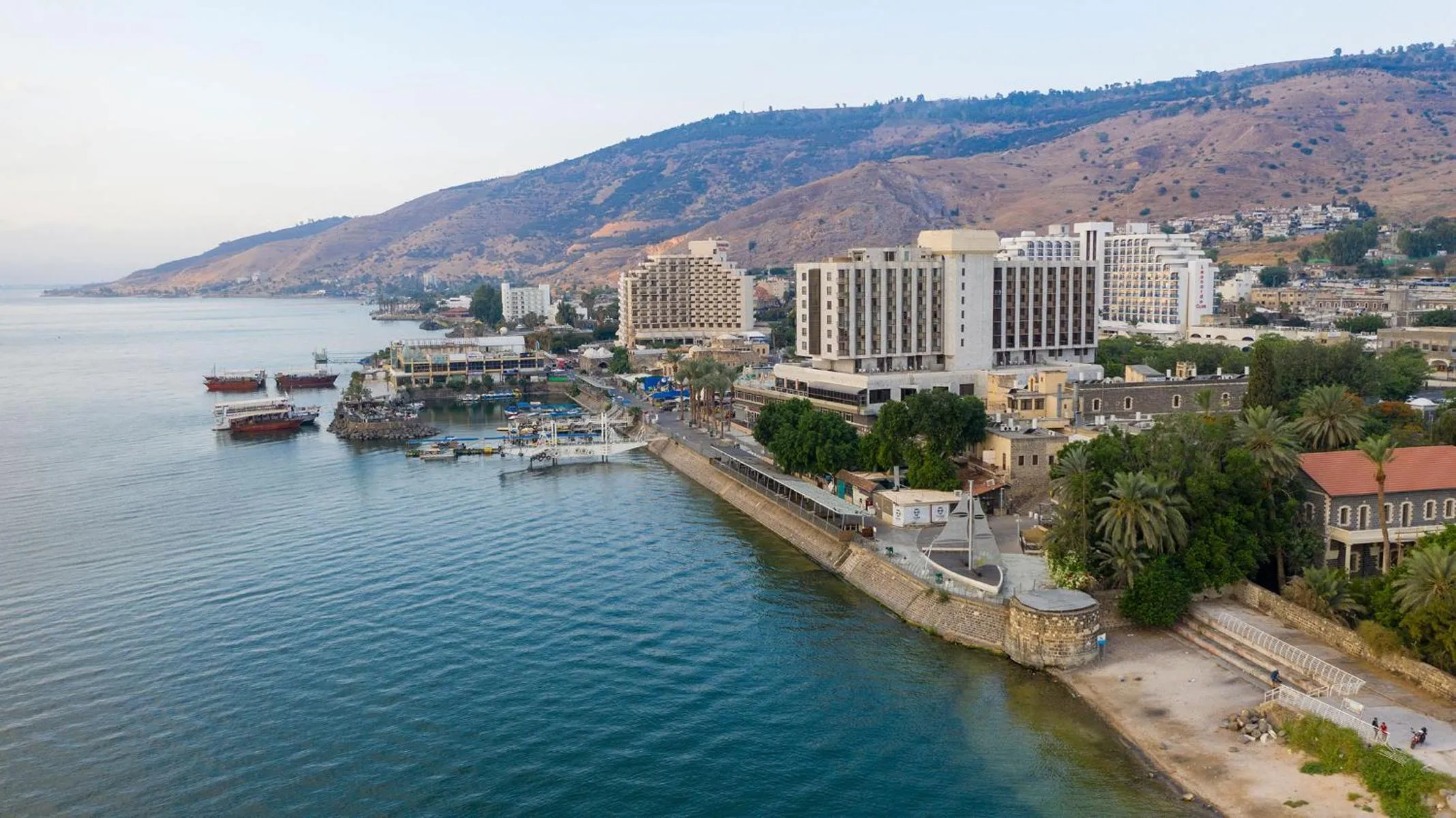 Property building in Caesar Premier Tiberias Hotel