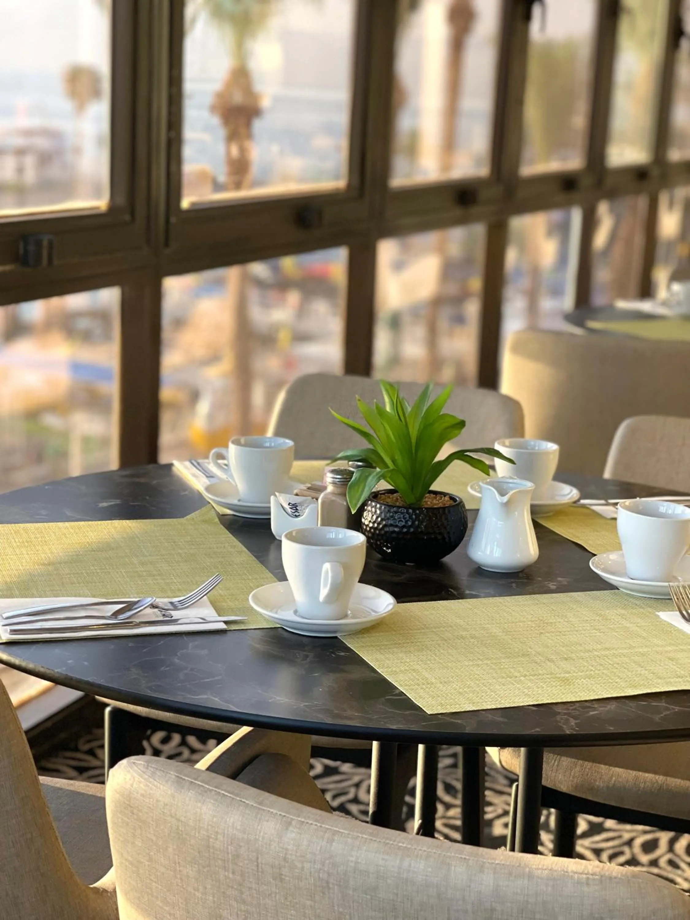 Dining area in Caesar Premier Tiberias Hotel
