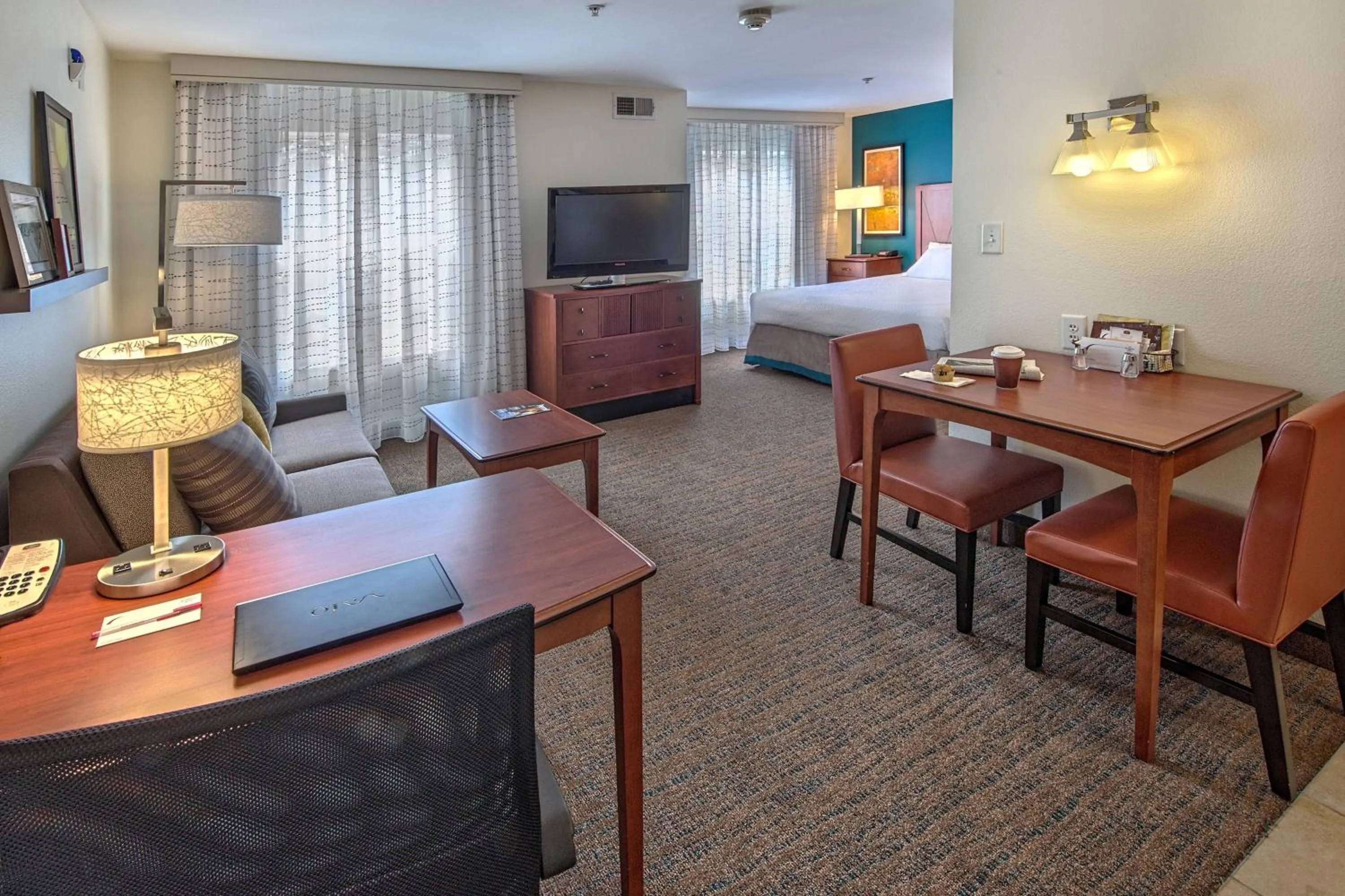 Photo of the whole room, Bed in Residence Inn by Marriott Fayetteville Cross Creek