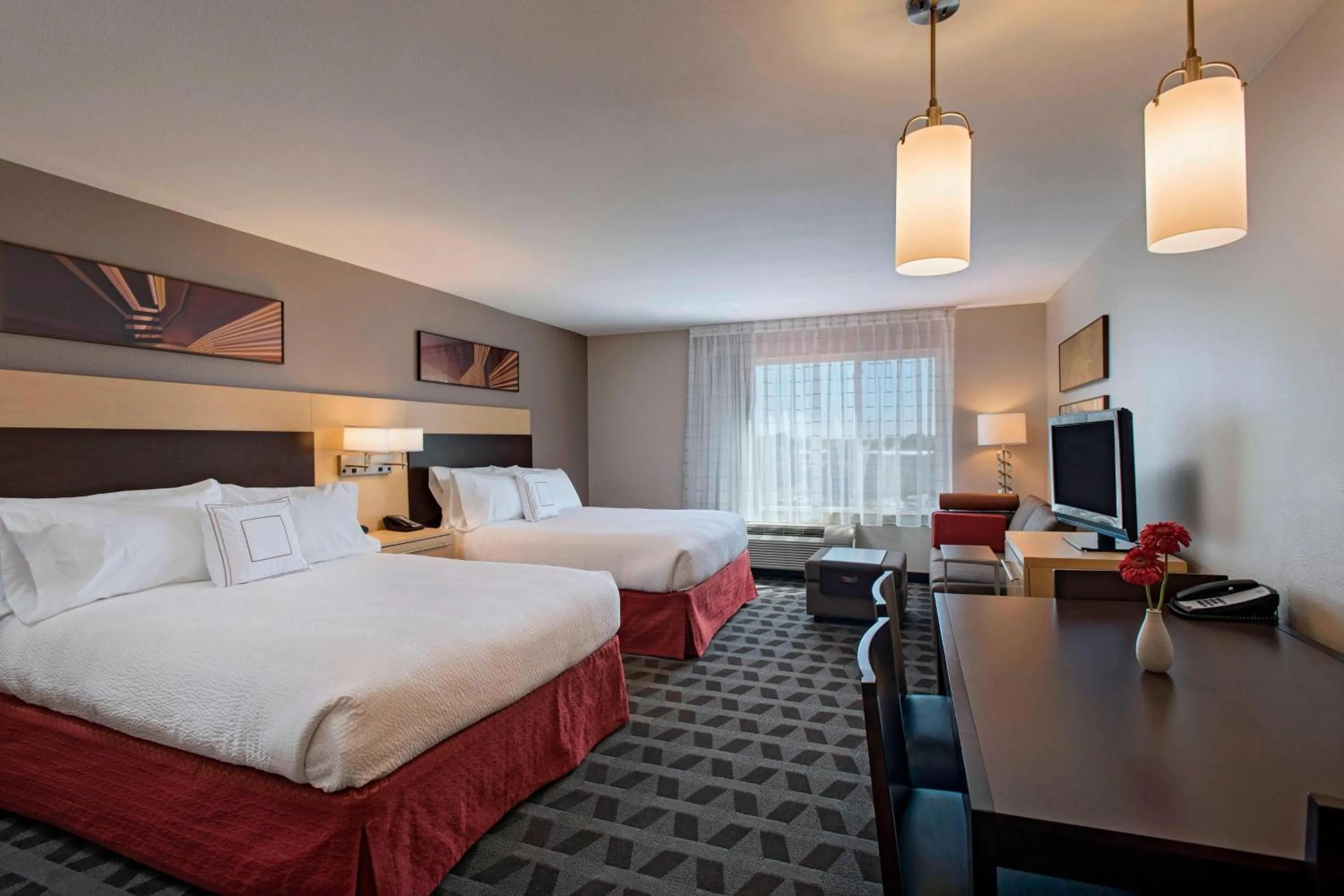 Photo of the whole room, Bed in TownePlace Suites Fayetteville Cross Creek
