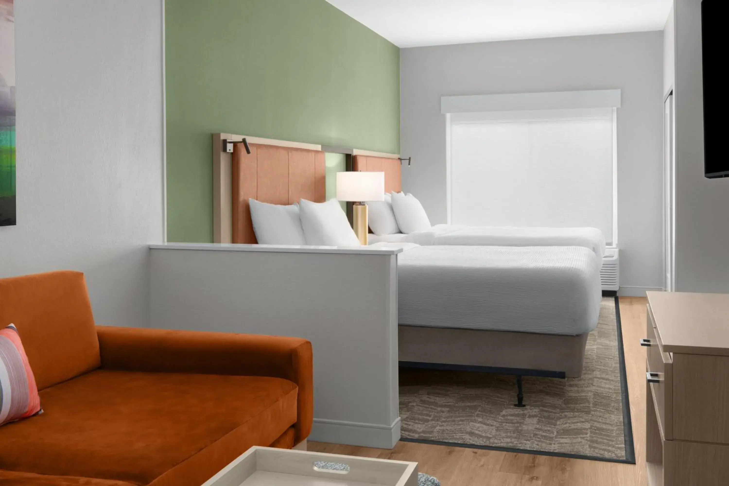 Large Studio with Two Double Beds and Sofa Bed - Hearing Accessible in SpringHill Suites Pinehurst Southern Pines Large Studio with Two Double Beds and Sofa Bed - Hearing Accessible in SpringHill Suites Pinehurst Southern Pines