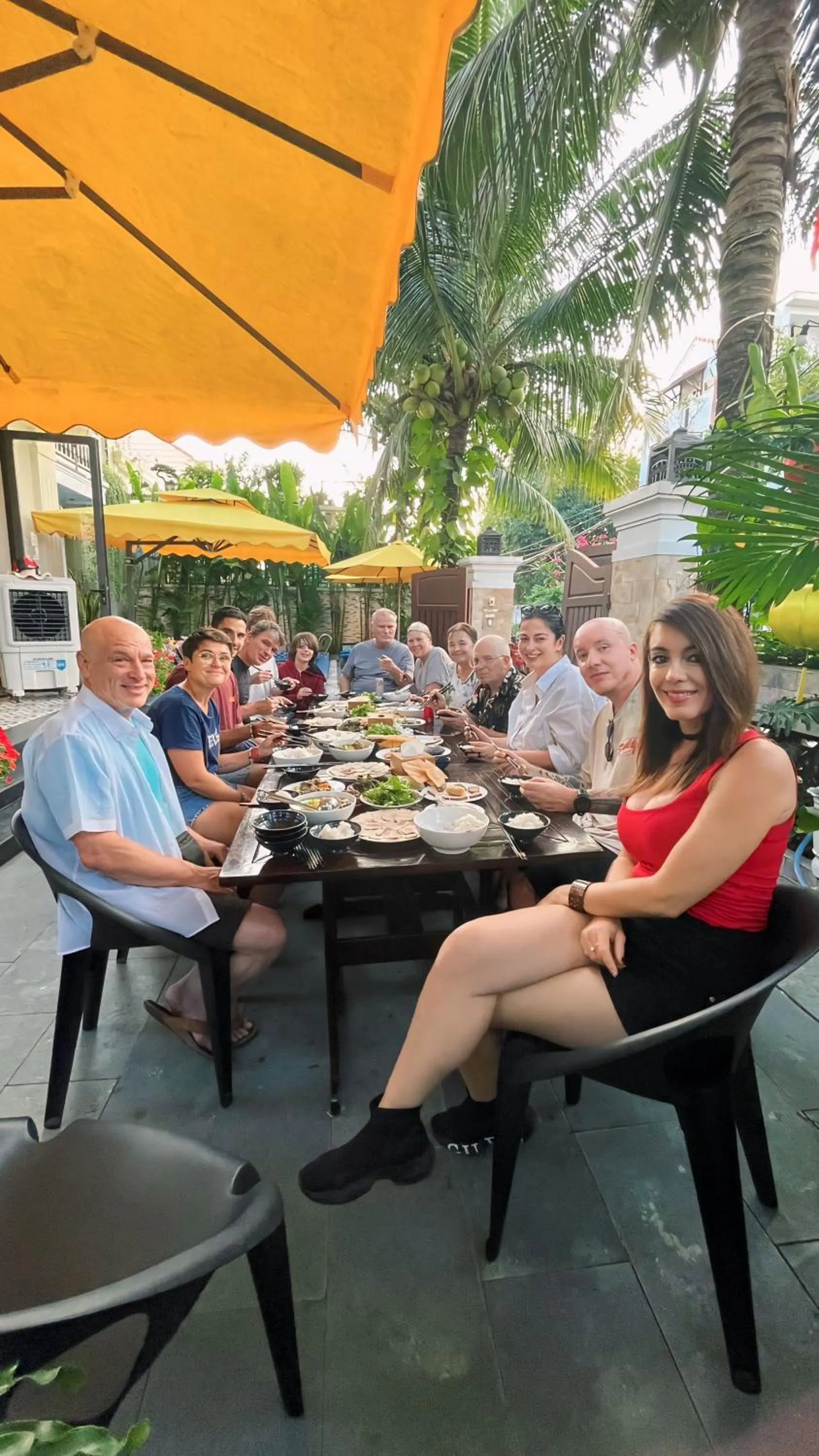 group of guests in Hoi An Discovery Villa