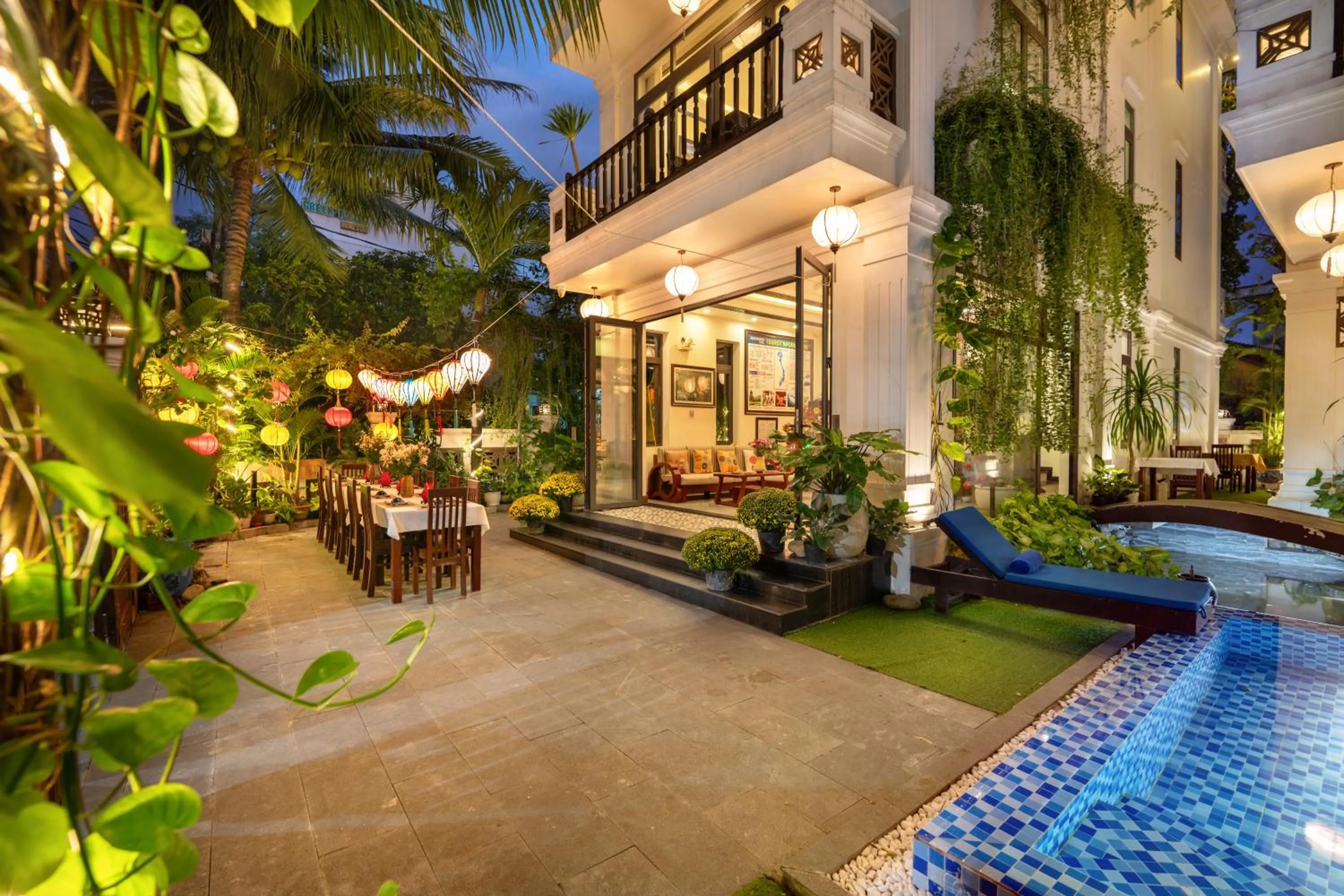 Garden in Hoi An Discovery Villa