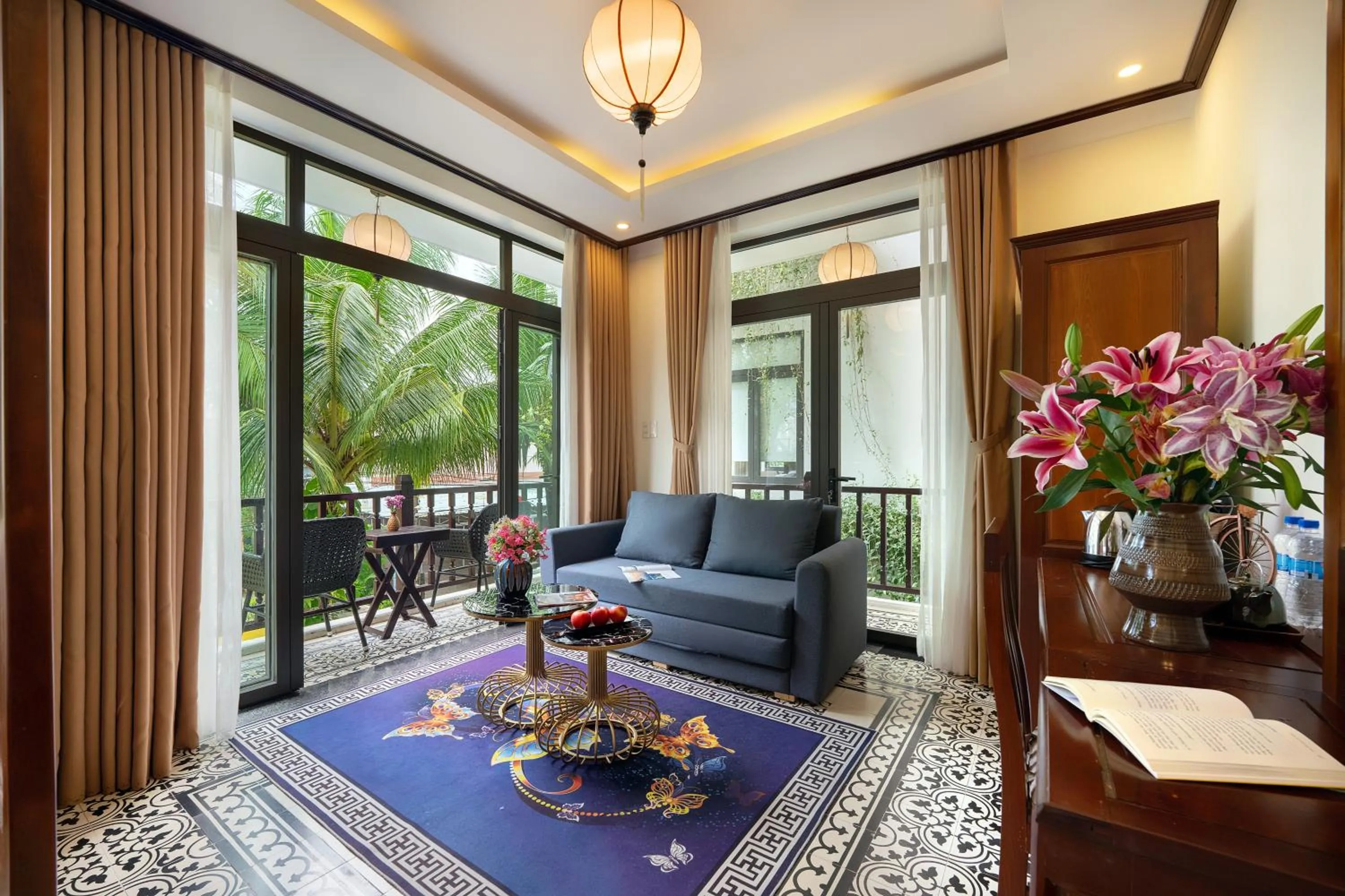 Living room in Hoi An Discovery Villa