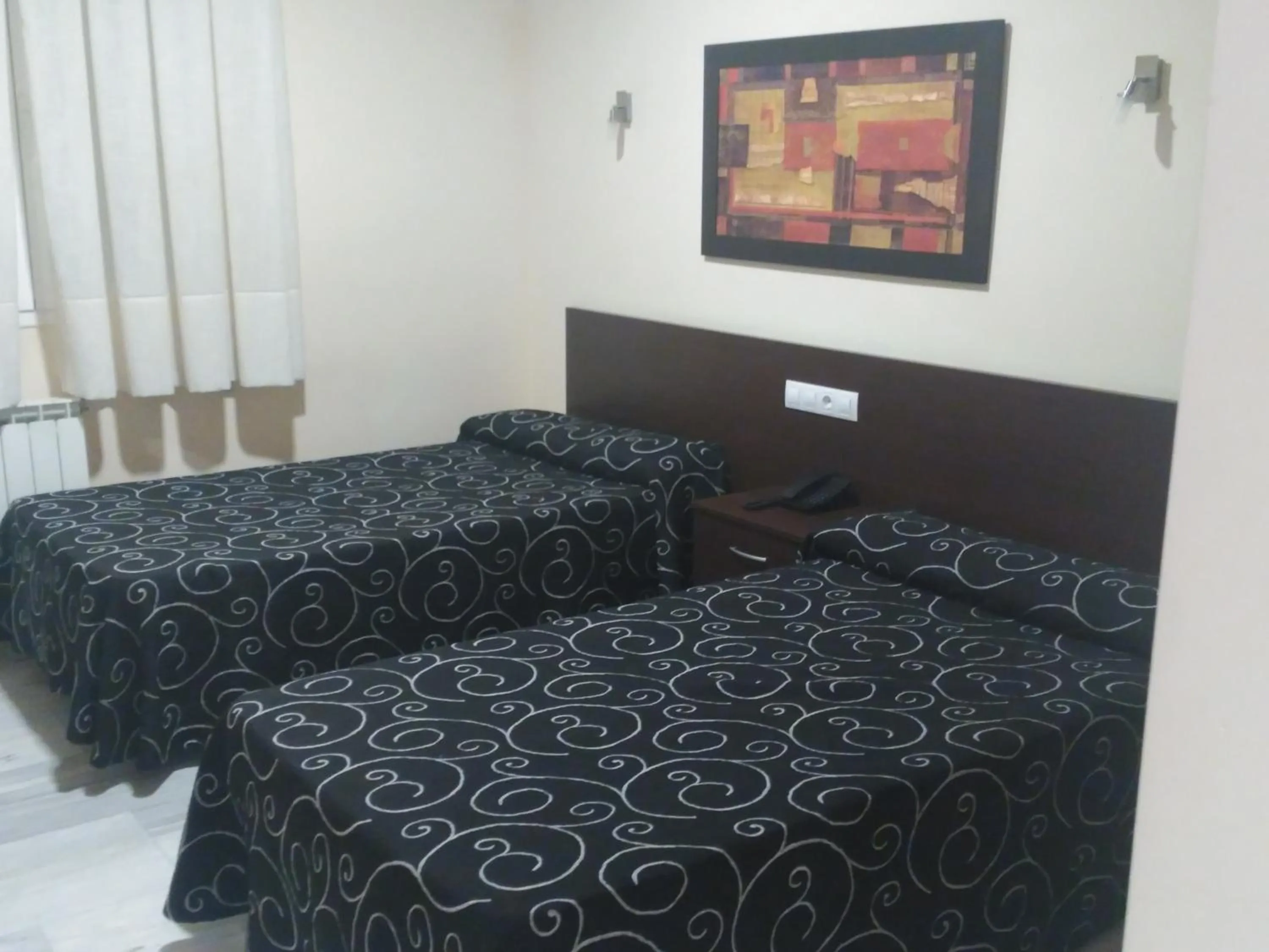 Bedroom, Bed in Hotel Mirasierra