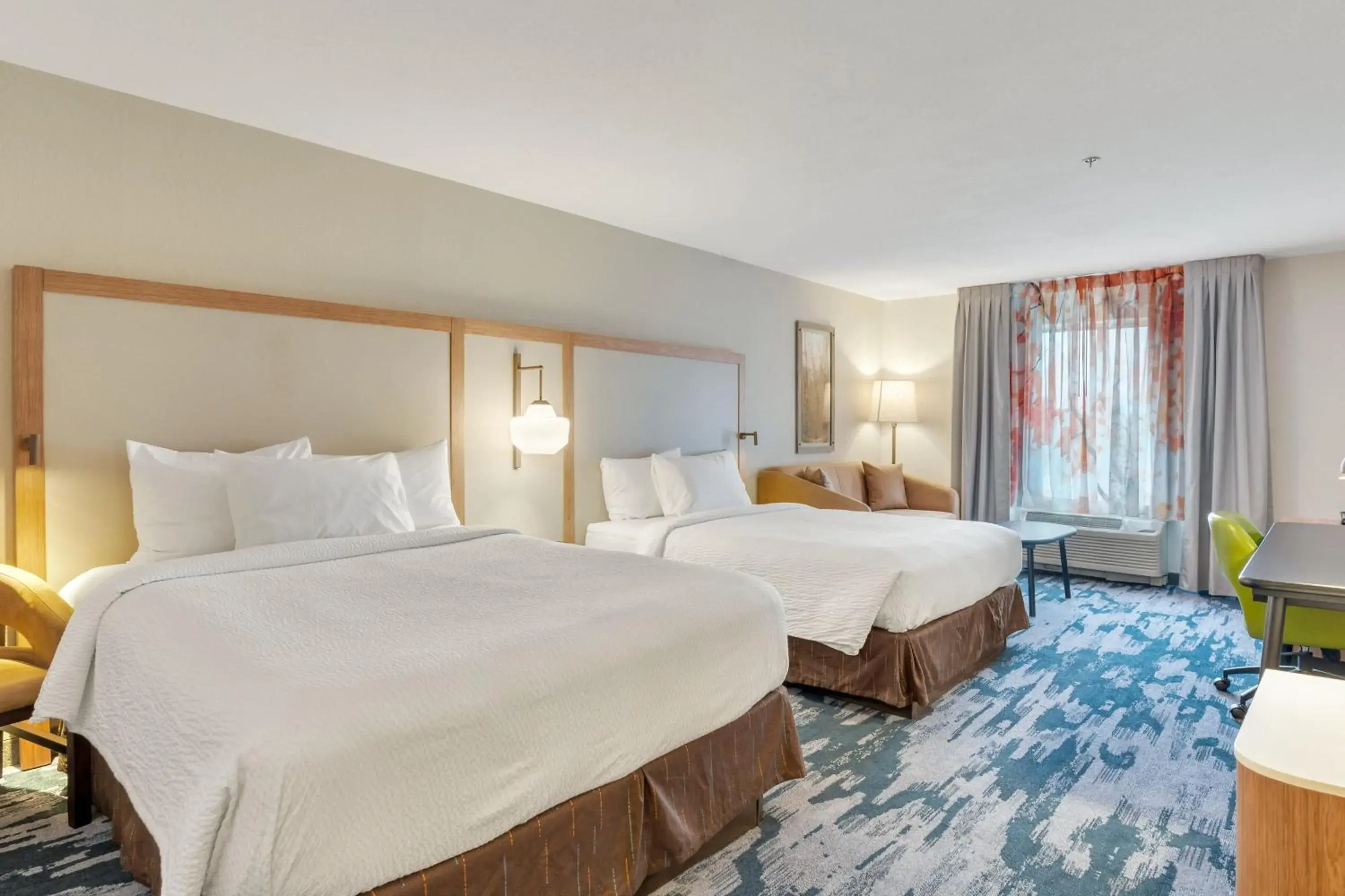 Queen Room with Two Queen Beds and Sofa Bed in Fairfield Inn & Suites Fredericksburg Queen Room with Two Queen Beds and Sofa Bed in Fairfield Inn & Suites Fredericksburg