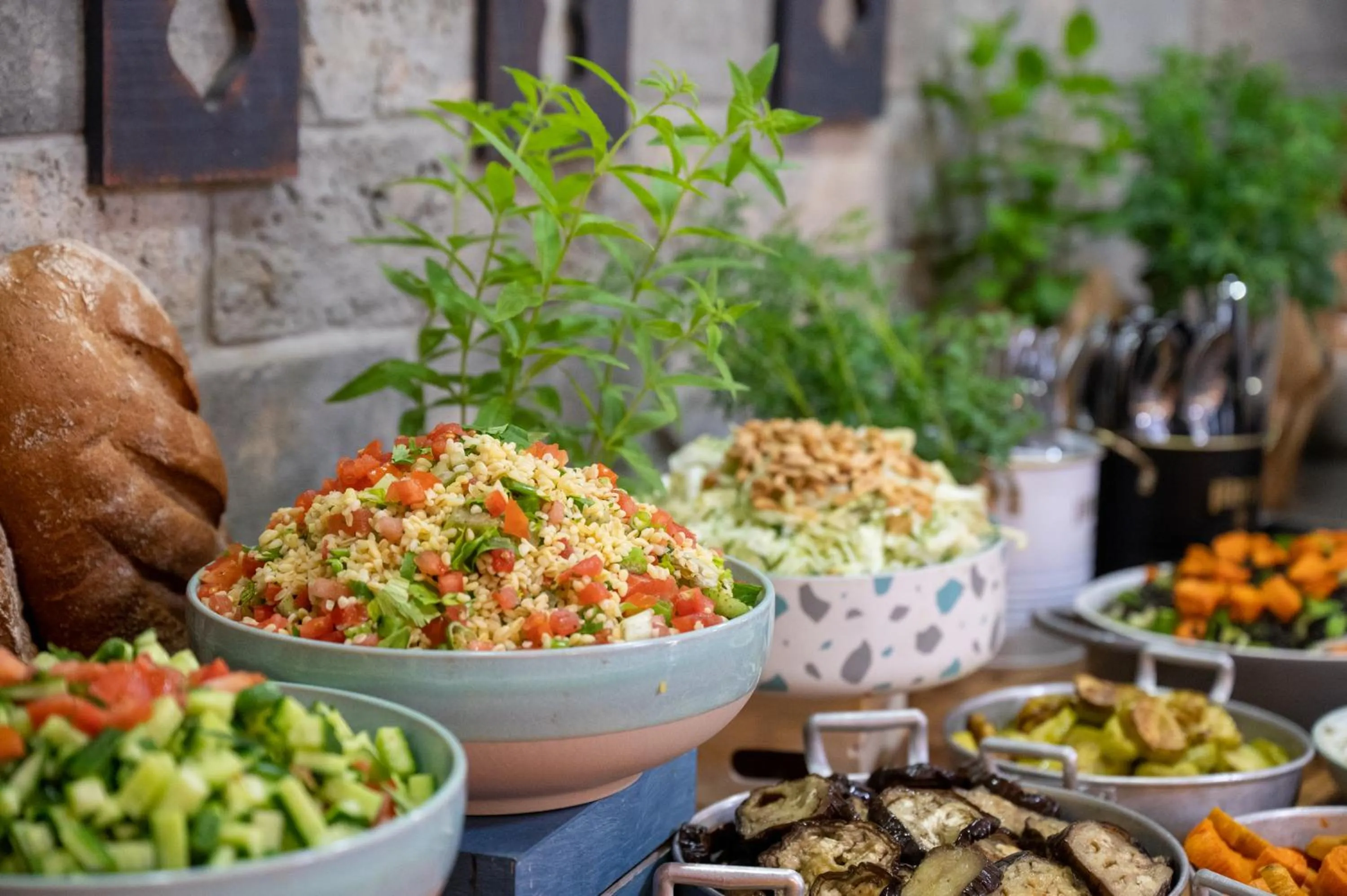 Buffet breakfast in Travel Hotel Eilon