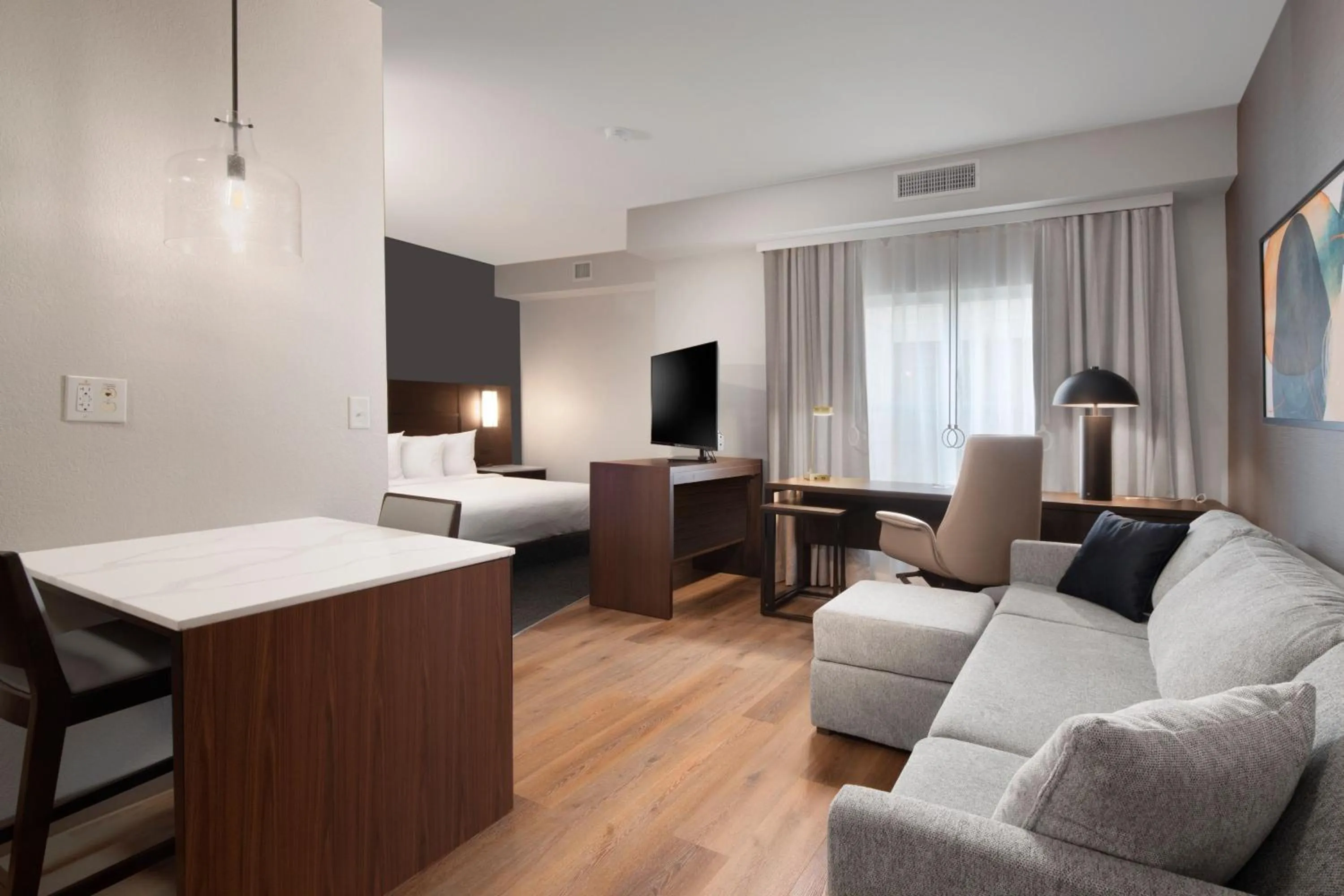 Photo of the whole room, Bed in Residence Inn by Marriott Fort Smith