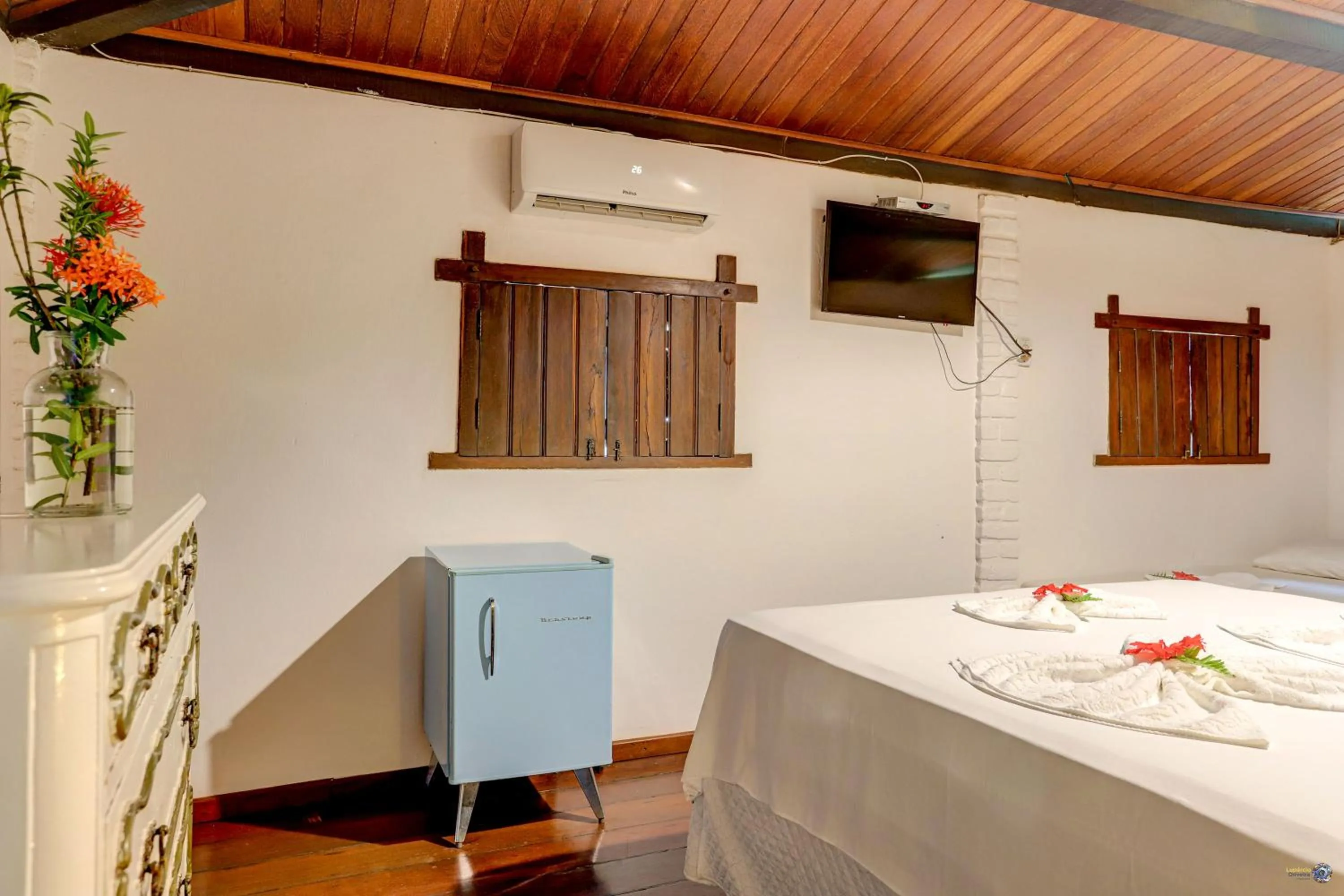 Bedroom in Pousada Piratas