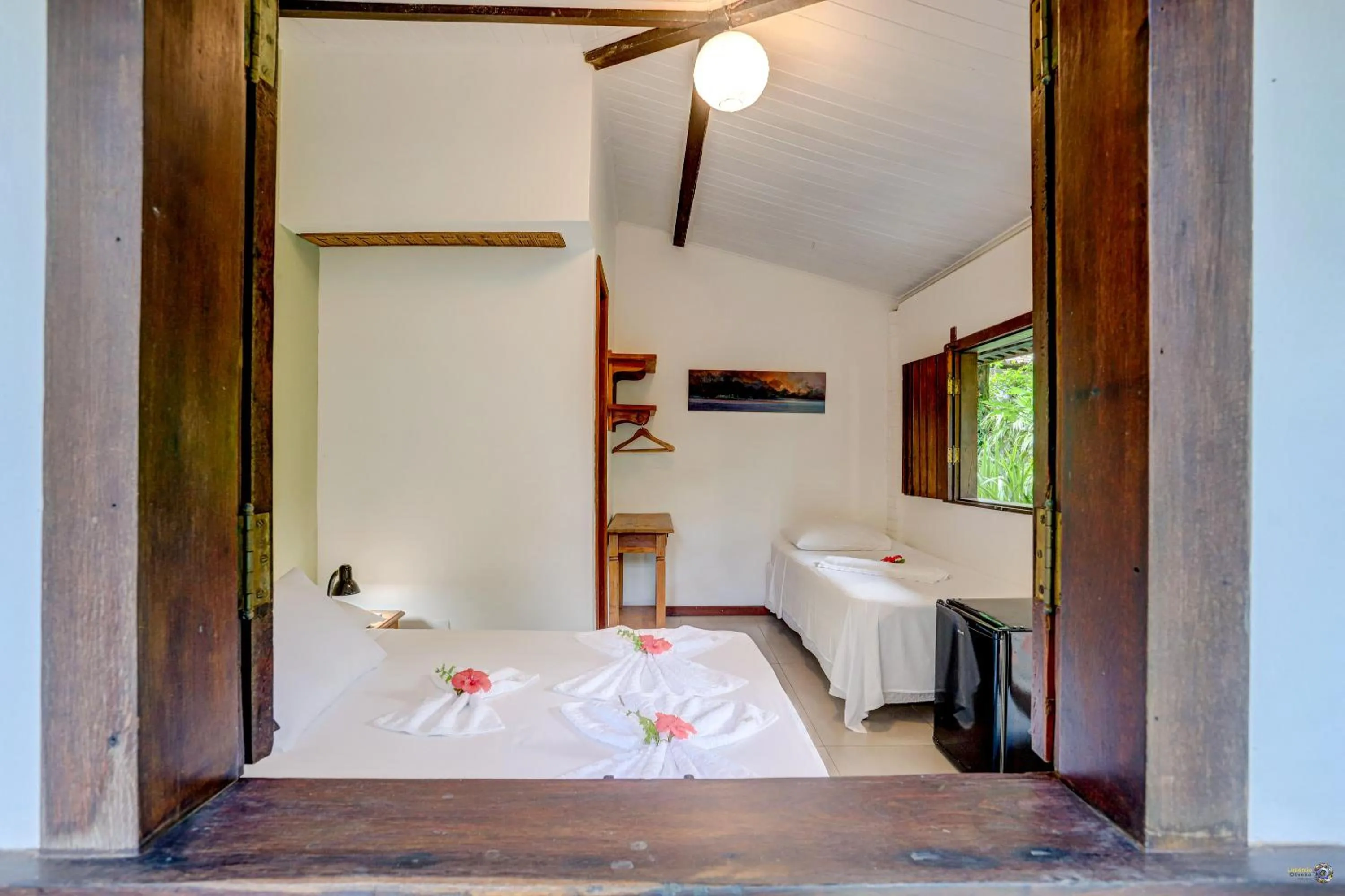 Photo of the whole room, Bed in Pousada Piratas