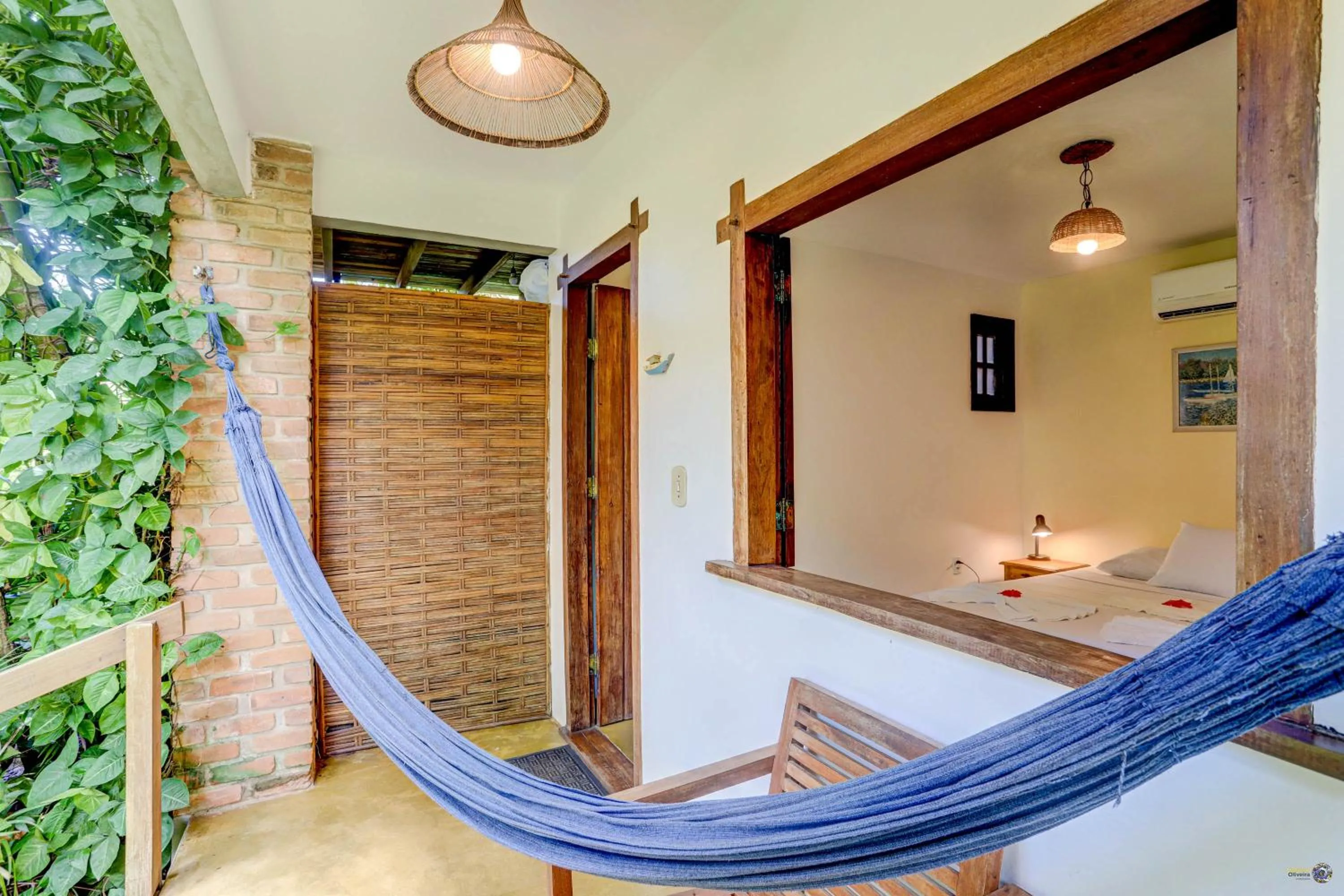 Patio in Pousada Piratas