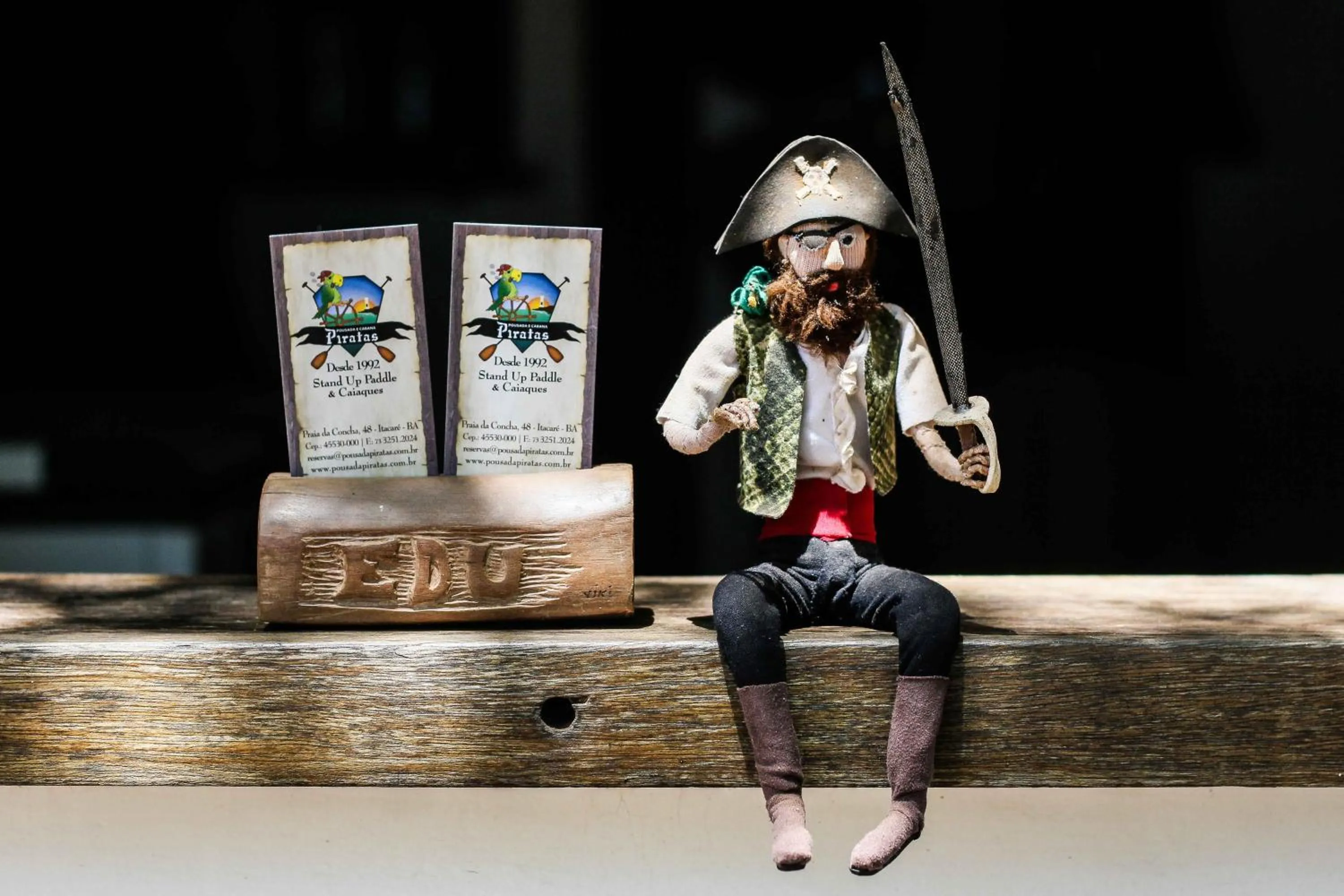 Decorative detail in Pousada Piratas