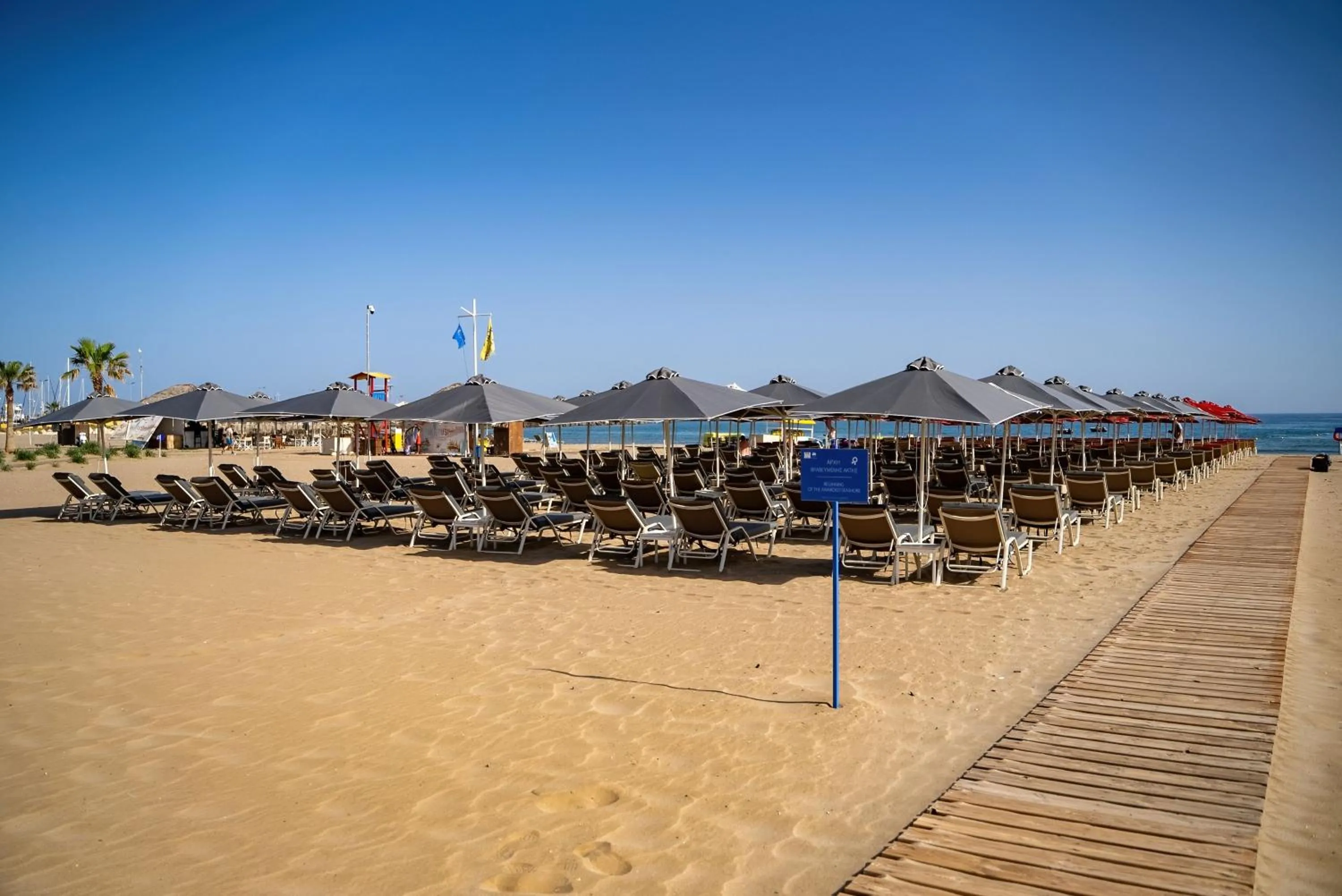 Beach in Kriti Beach Hotel