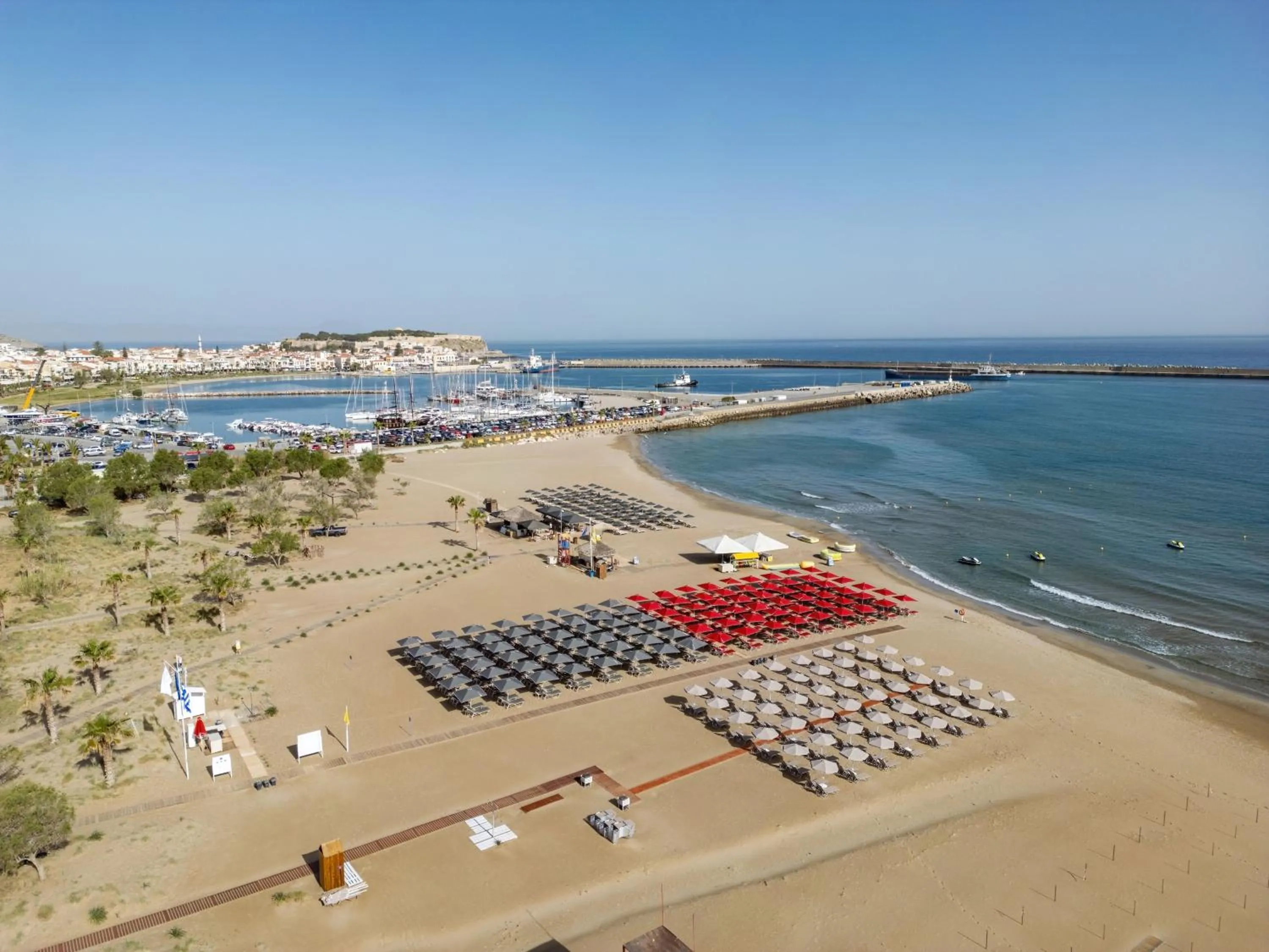 Beach in Kriti Beach Hotel