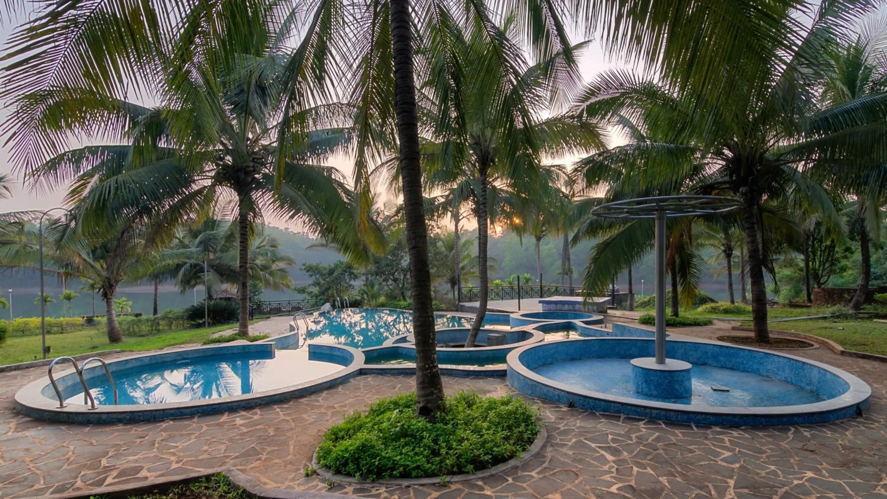 Pool view in Shantai By the Lake
