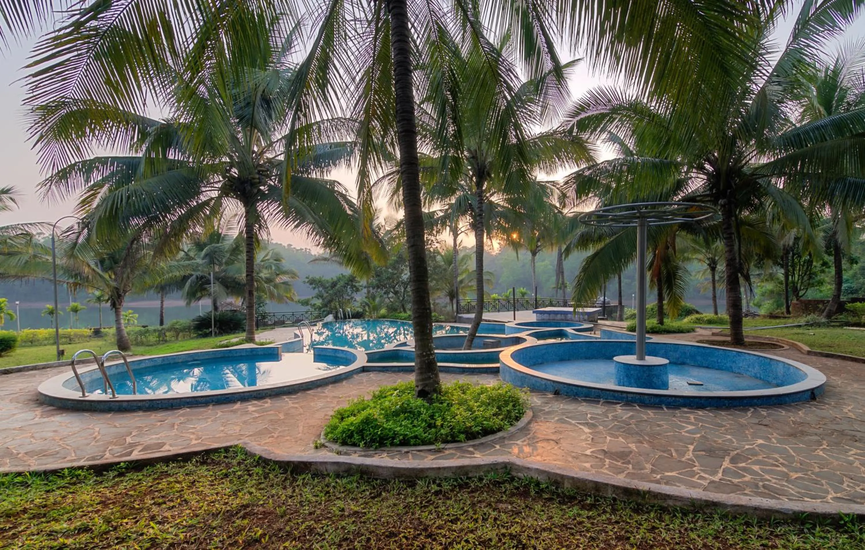 Pool view in Shantai By the Lake