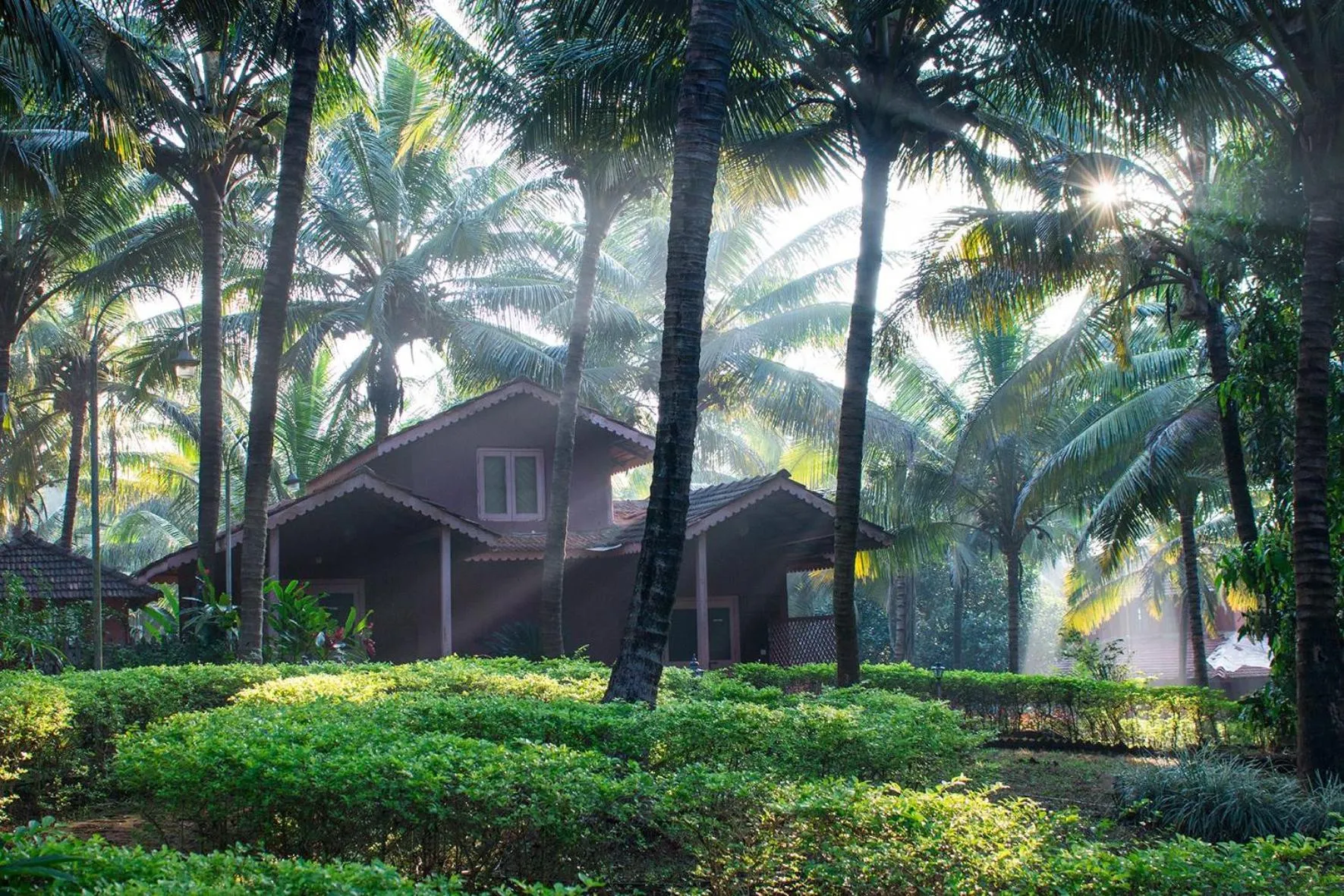 Garden in Shantai By the Lake
