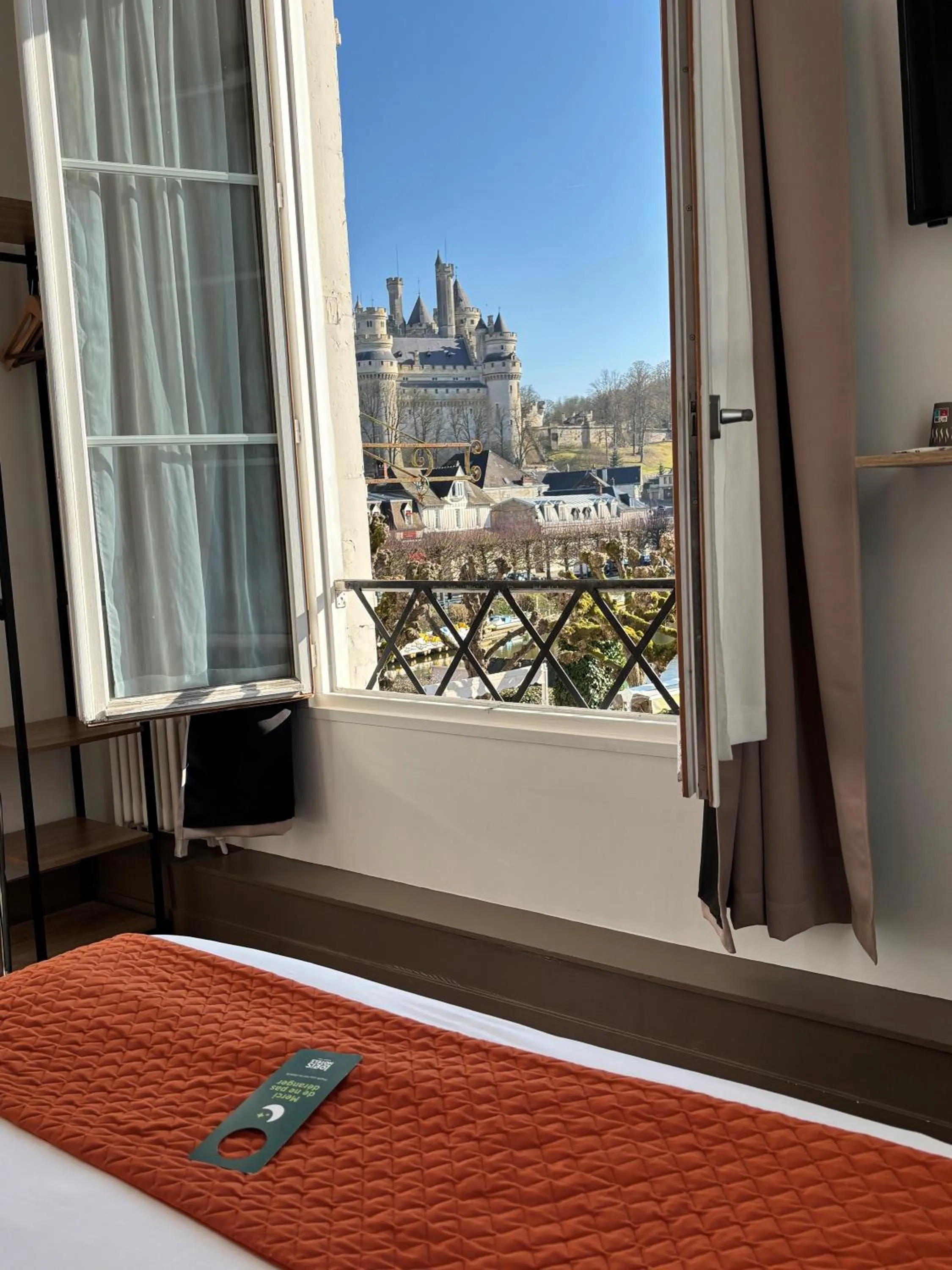 View (from property/room) in Logis Hotel Beaudon