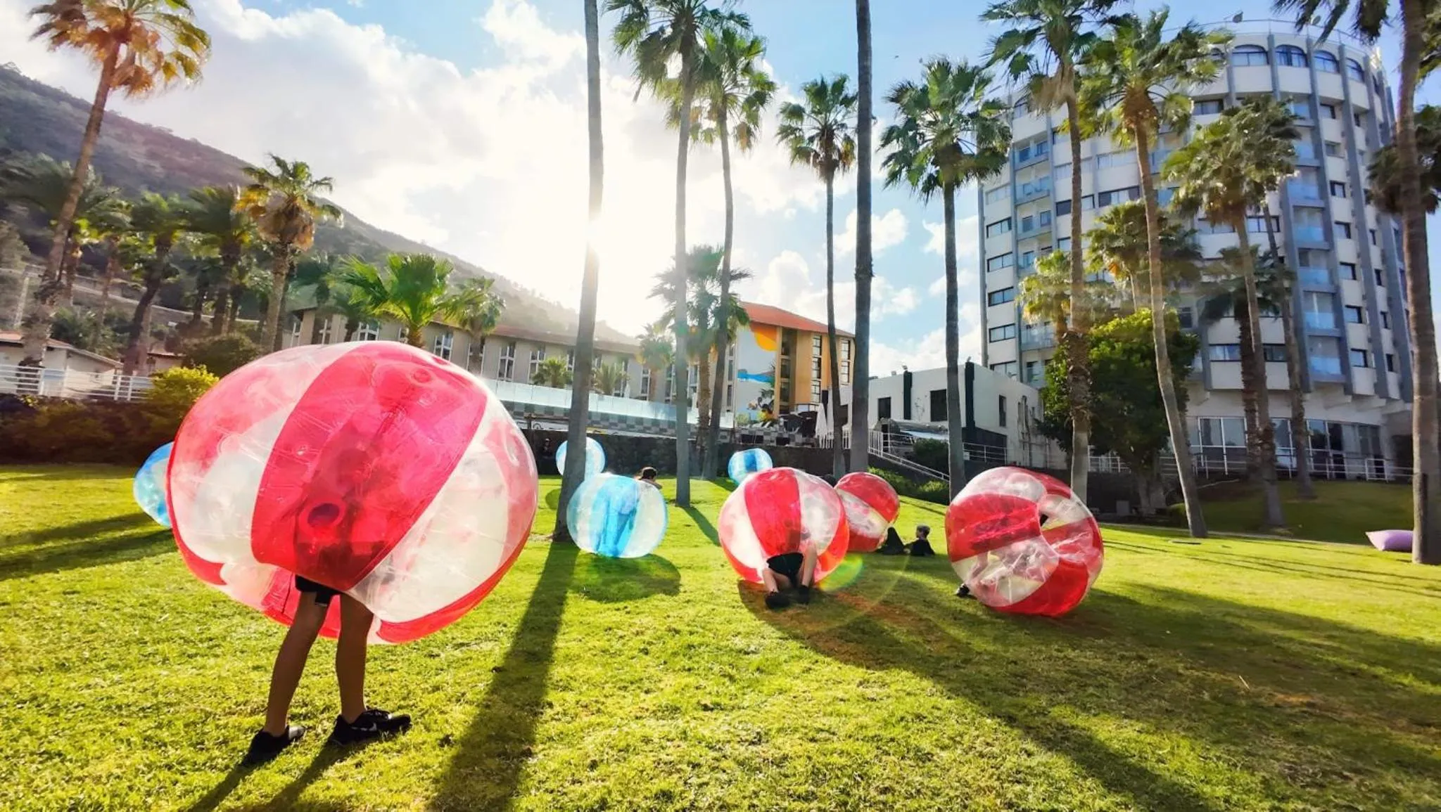 Children play ground in Hotel Lake House Kinneret