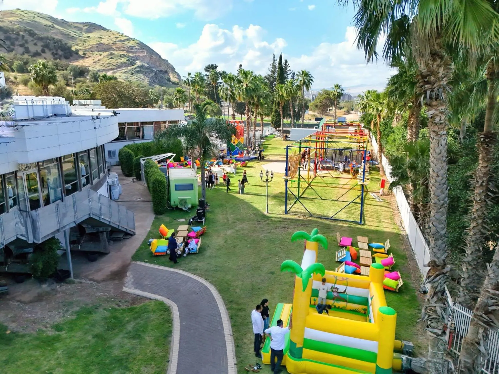 Children play ground in Hotel Lake House Kinneret